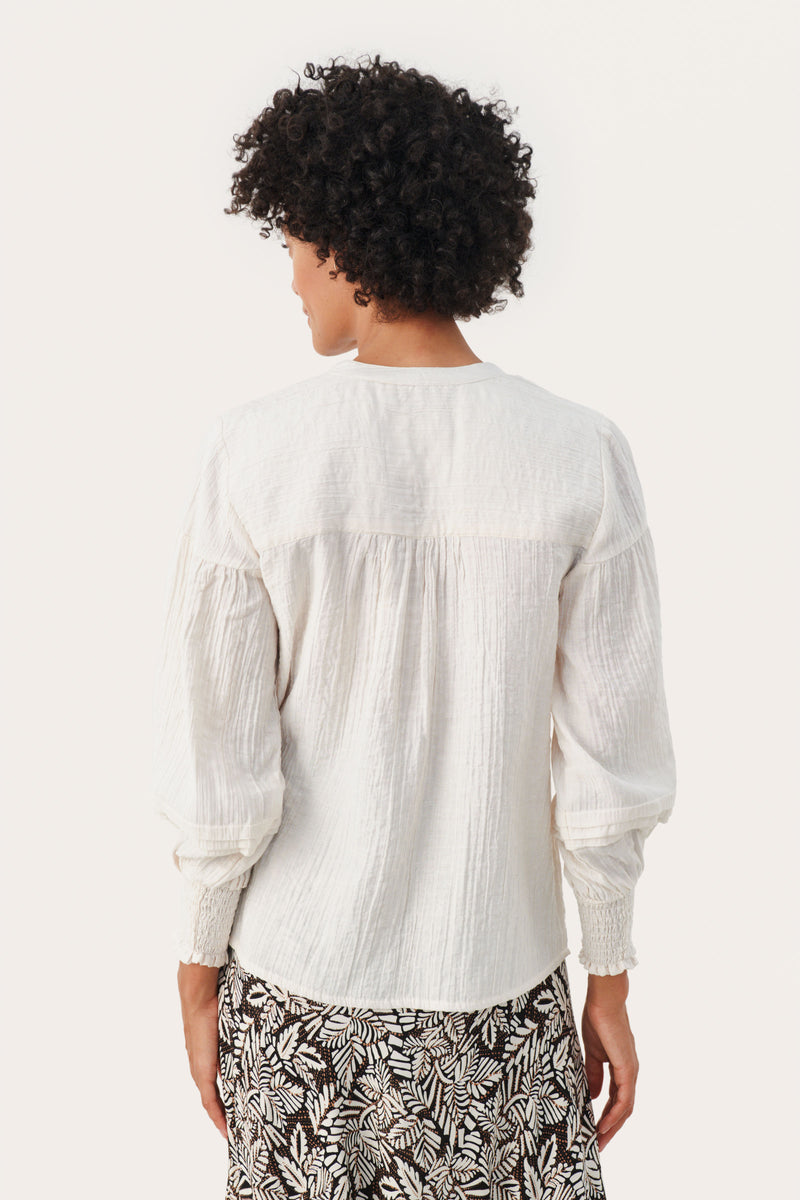 Part Two Cafia Cream Blouse
