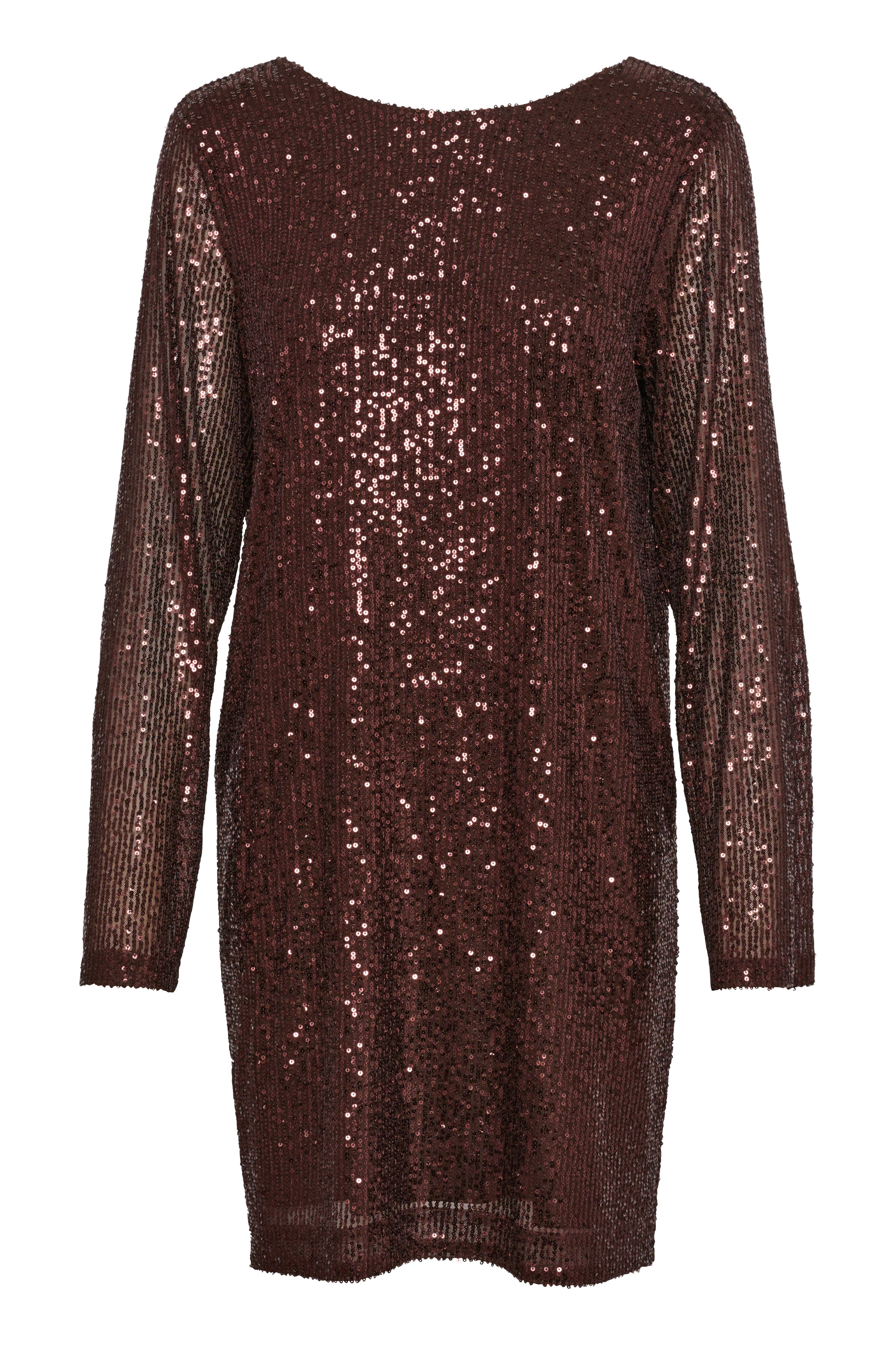 Part Two Darleen Chocolate Sequin Dress