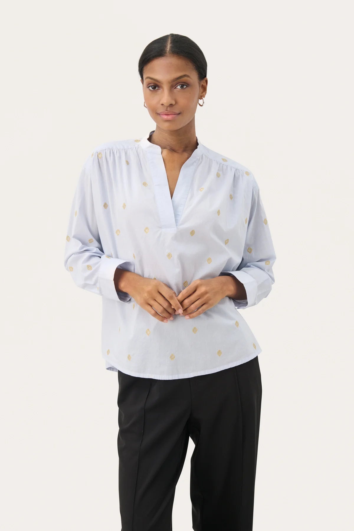 Part Two Heather Gold Natale Blouse