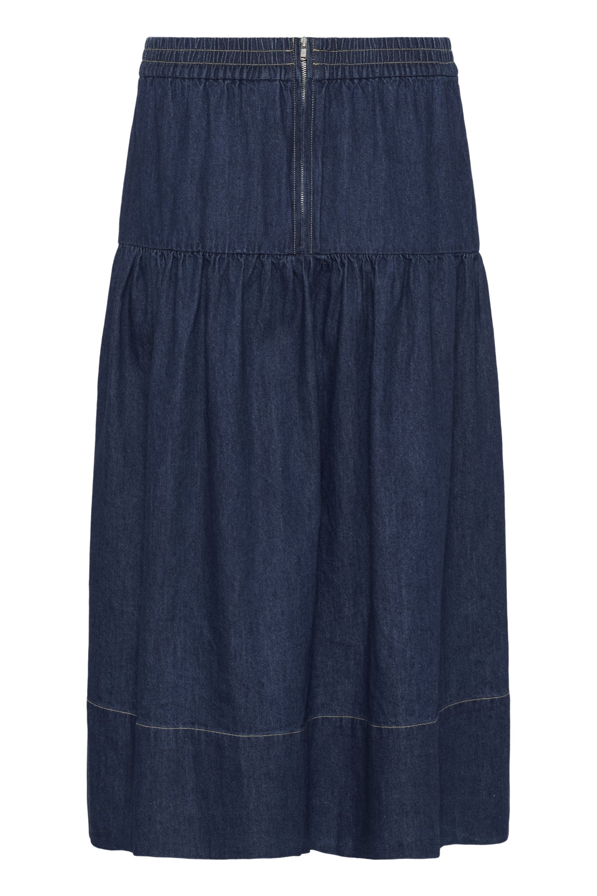 Part Two Nellia Dark Denim Midi Skirt
