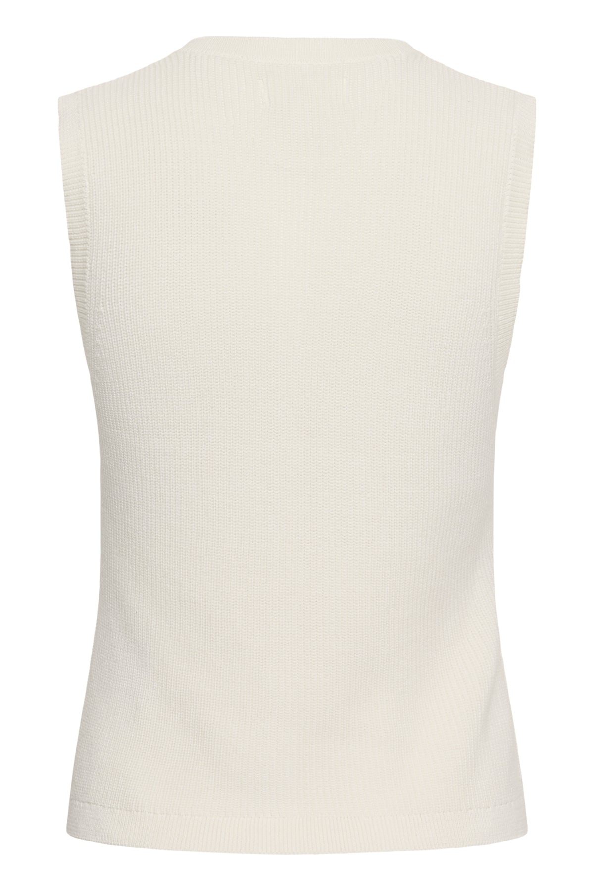 Part Two Gemma White Knit Vest