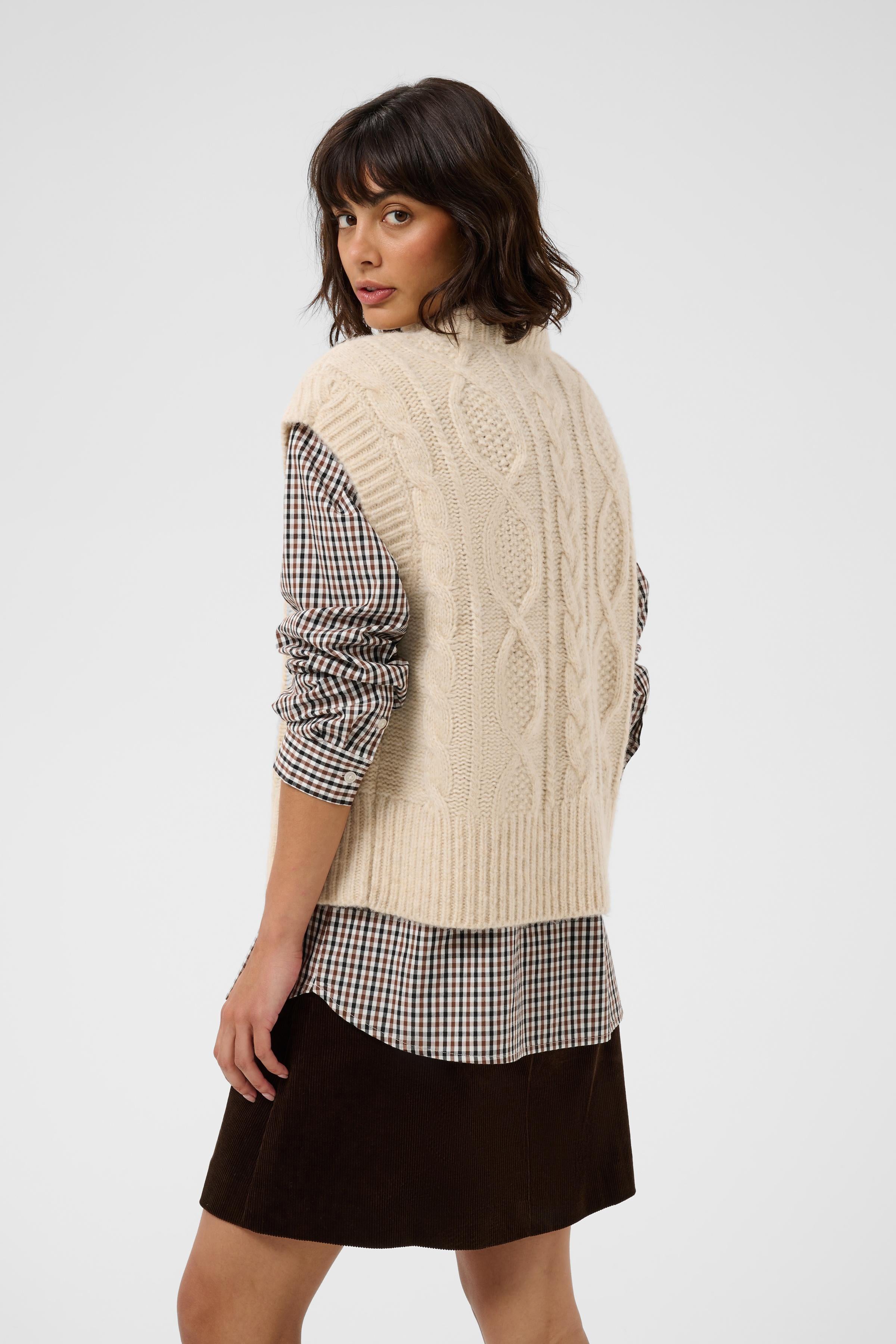 Part Two Chanina Cable Knit Vest