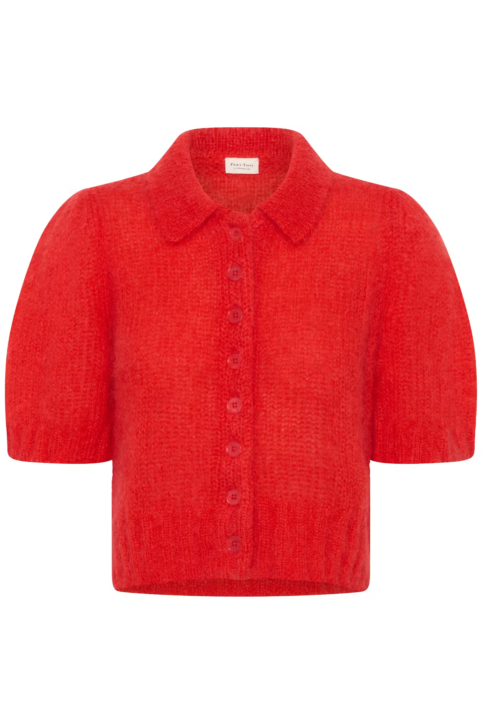Part Two Vernoni Poppy Red Cardigan