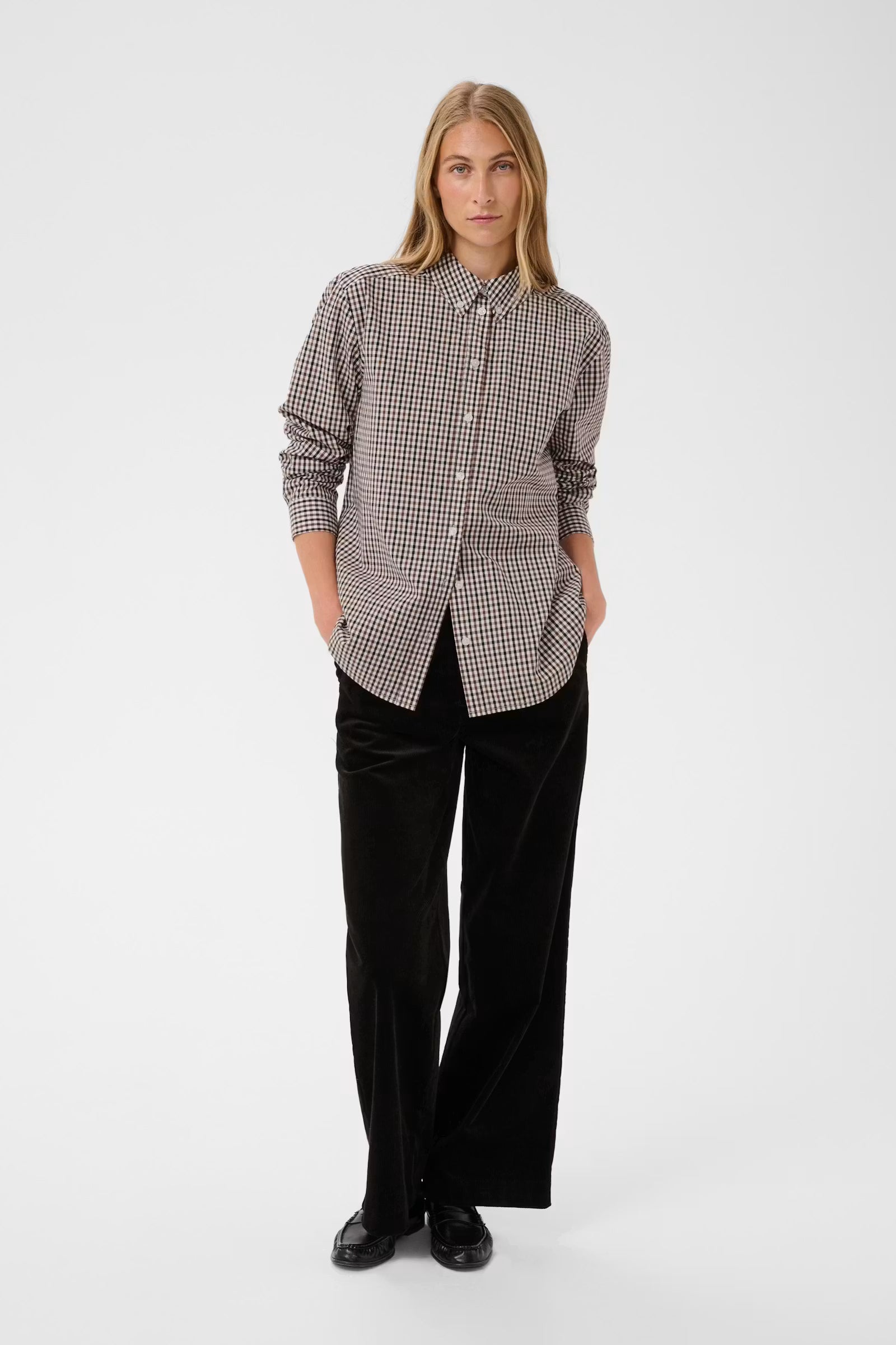 Part Two Chrestella Downtown Brown Shirt 