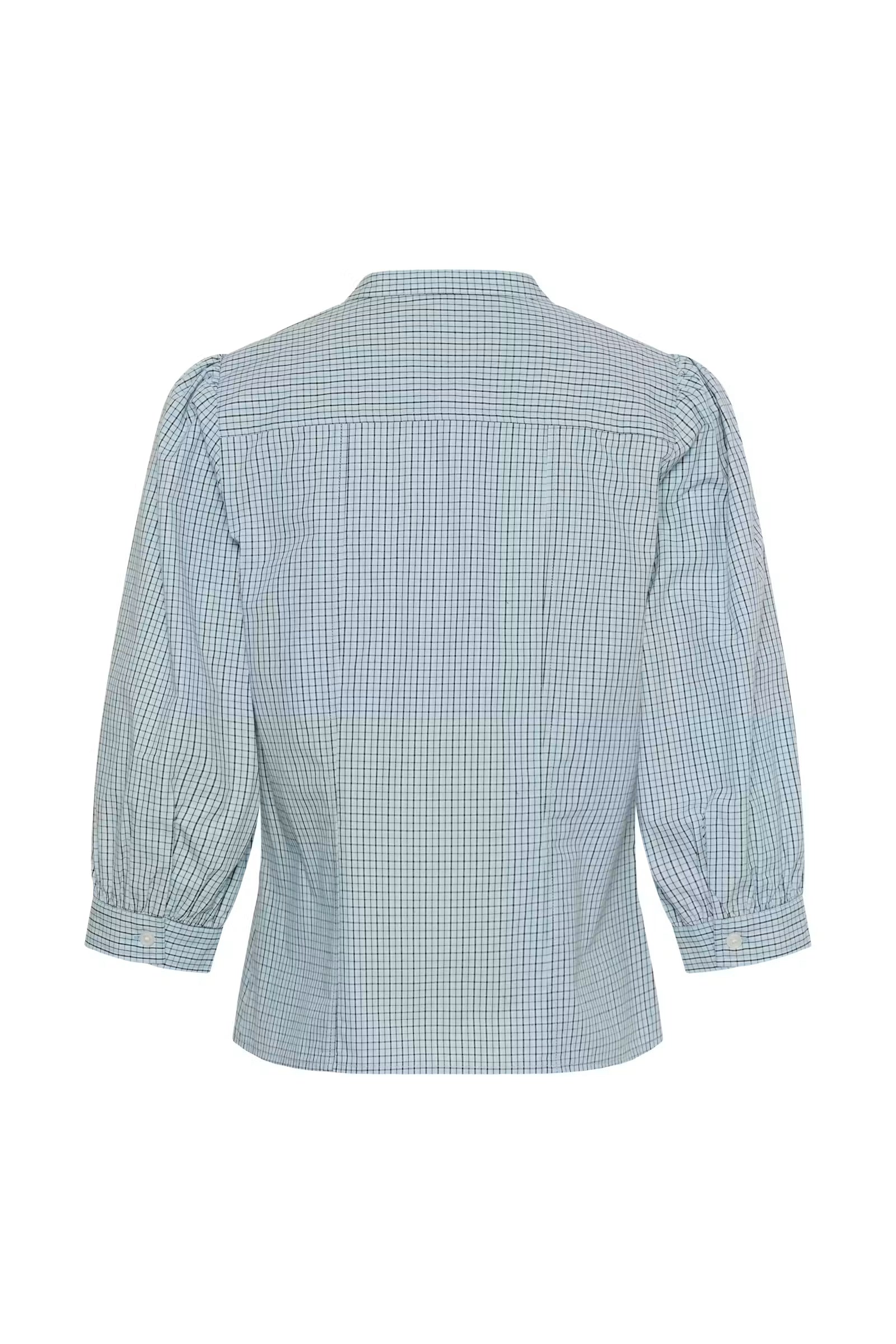 Part Two Chinette Gray Dawn Check Shirt