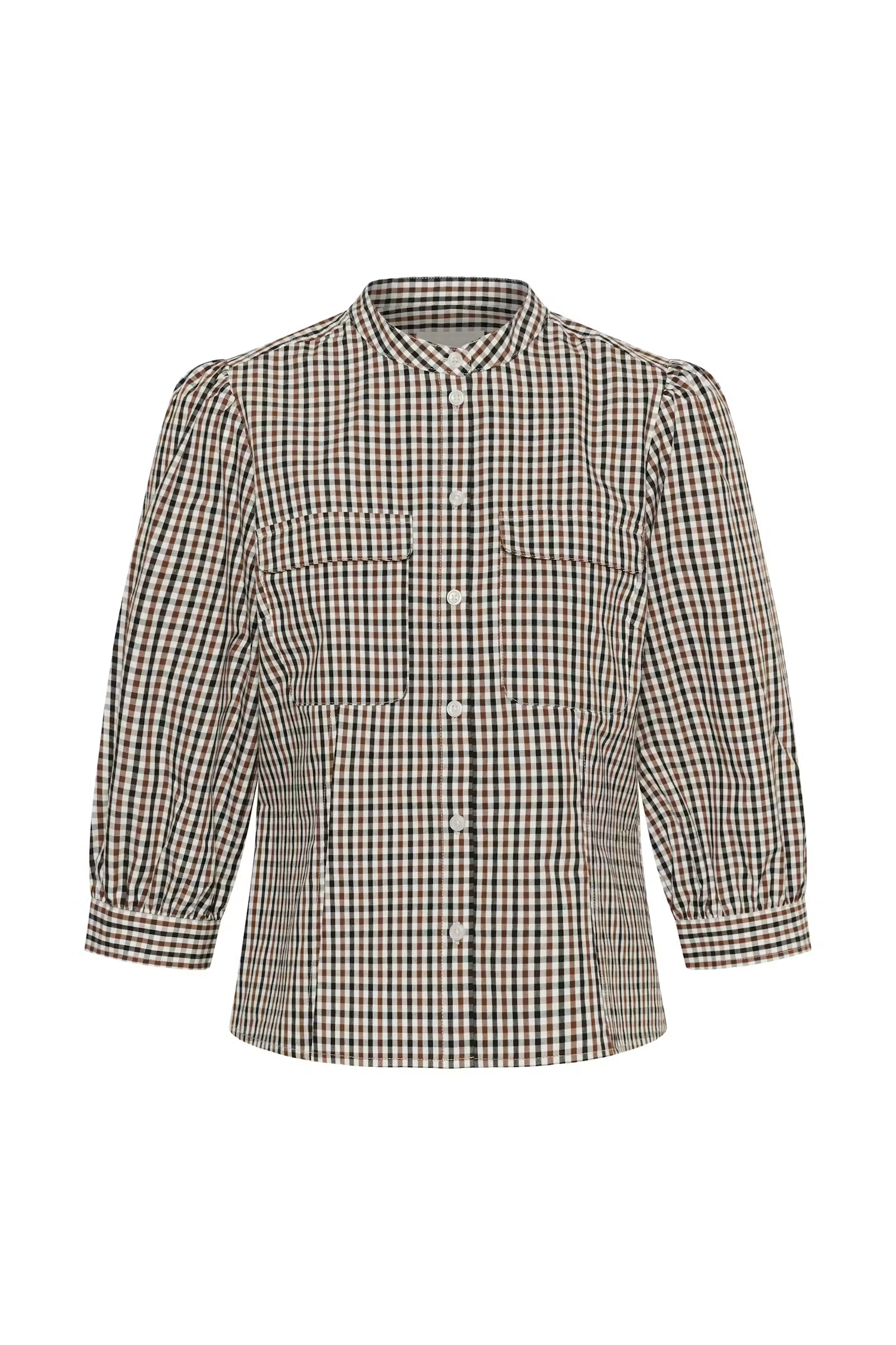 Part Two Chinette Downtown Brown Shirt