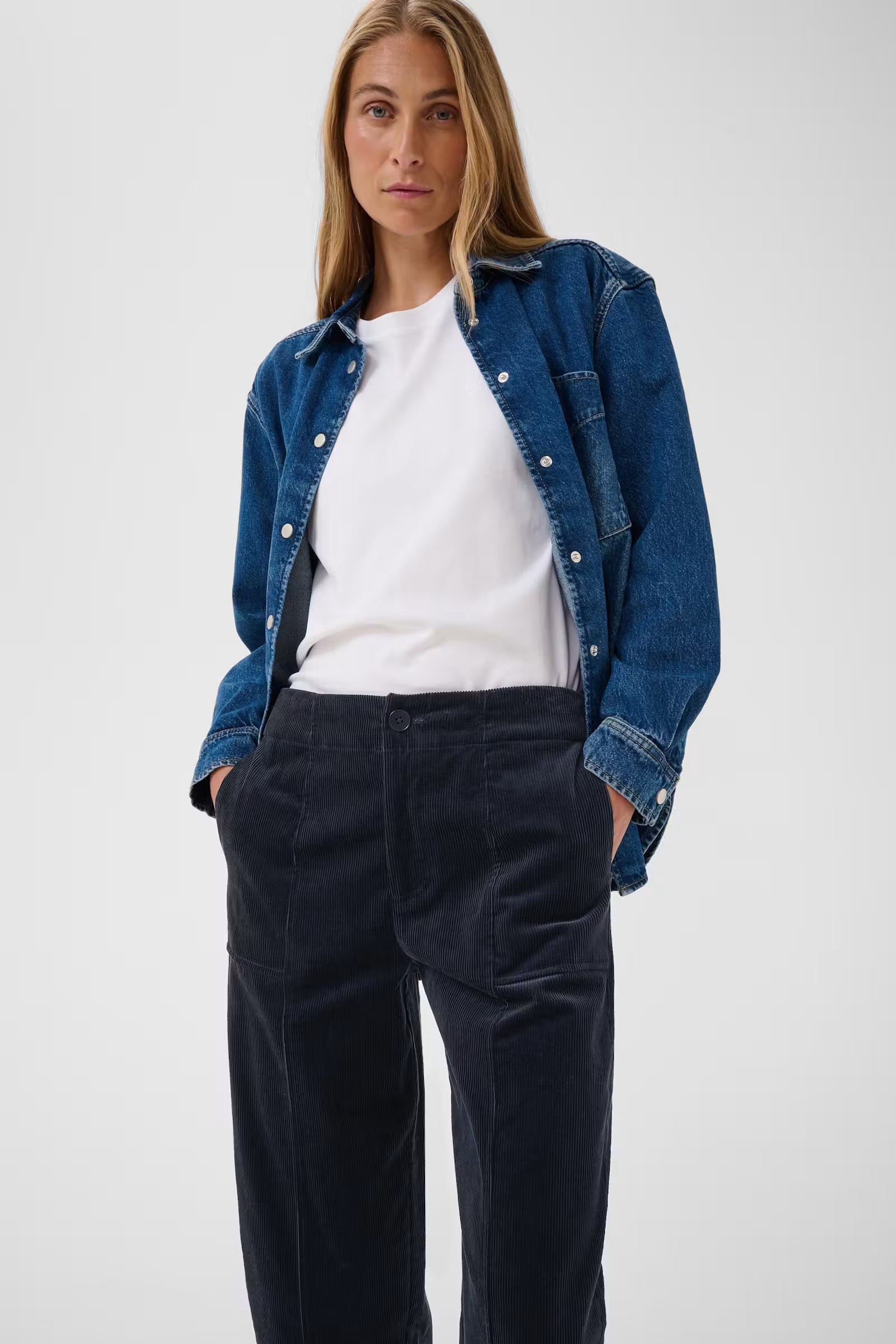 Part Two Netta Dark Navy Trousers
