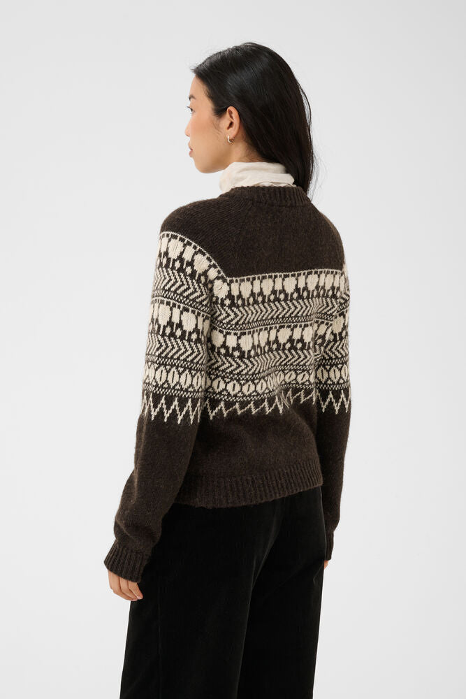 Part Two Charmaine Jaquard Cardigan