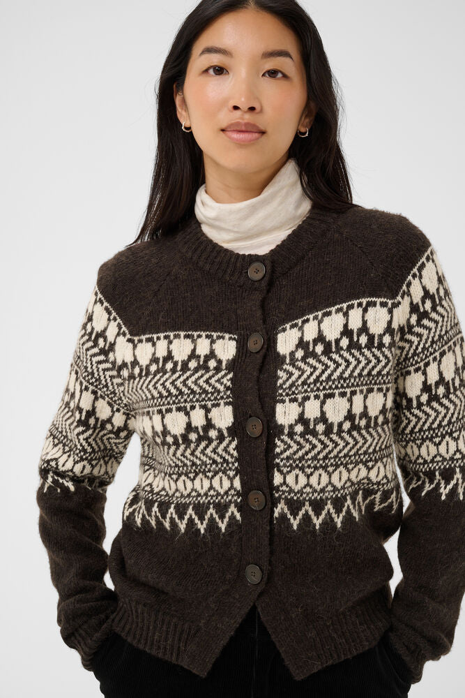 Part Two Charmaine Jaquard Cardigan