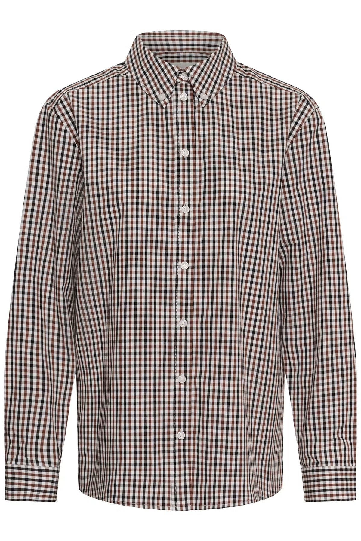 Part Two Chrestella Downtown Brown Shirt 