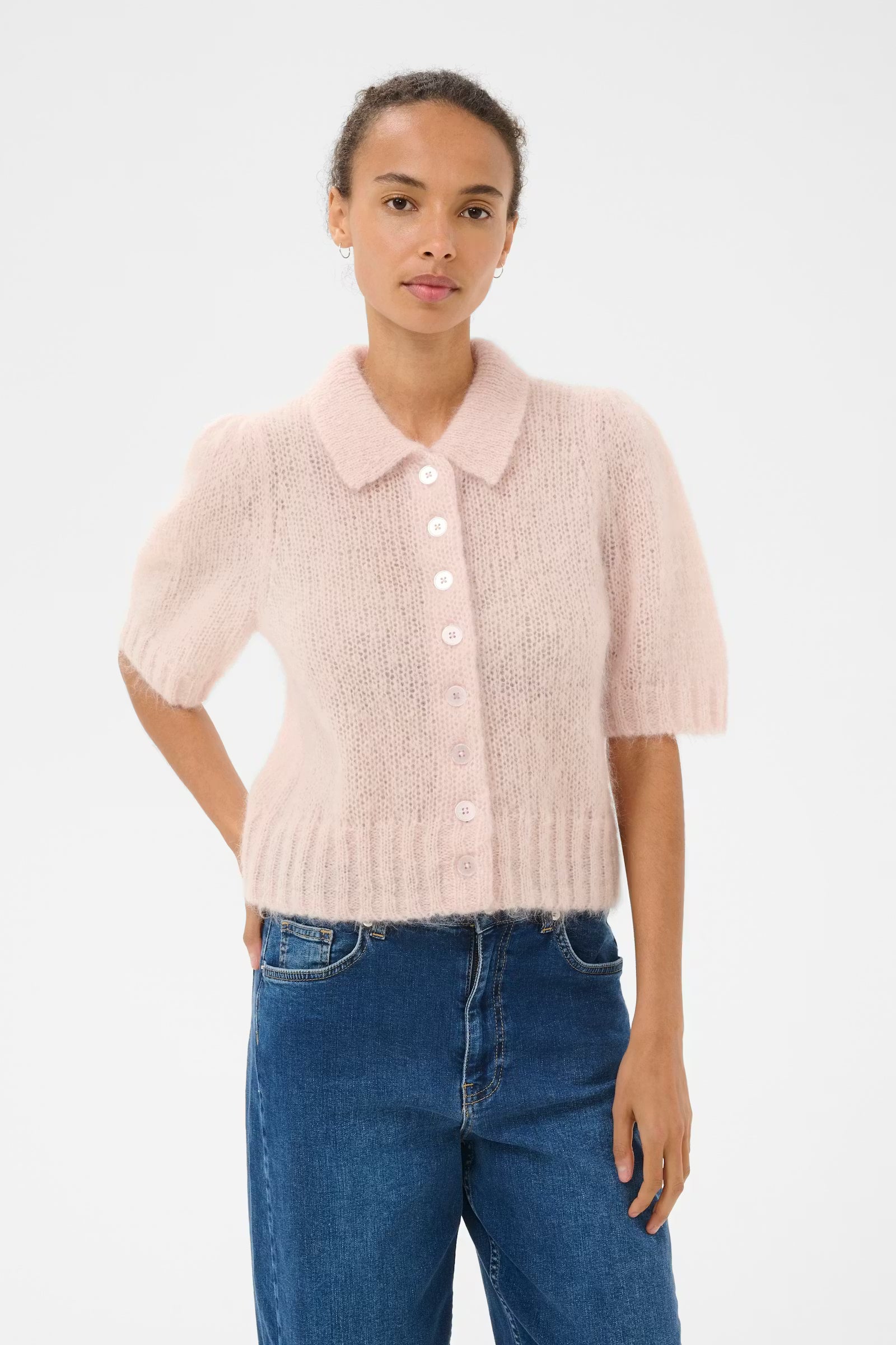 Part Two Vernoni Mauve Cardigan
