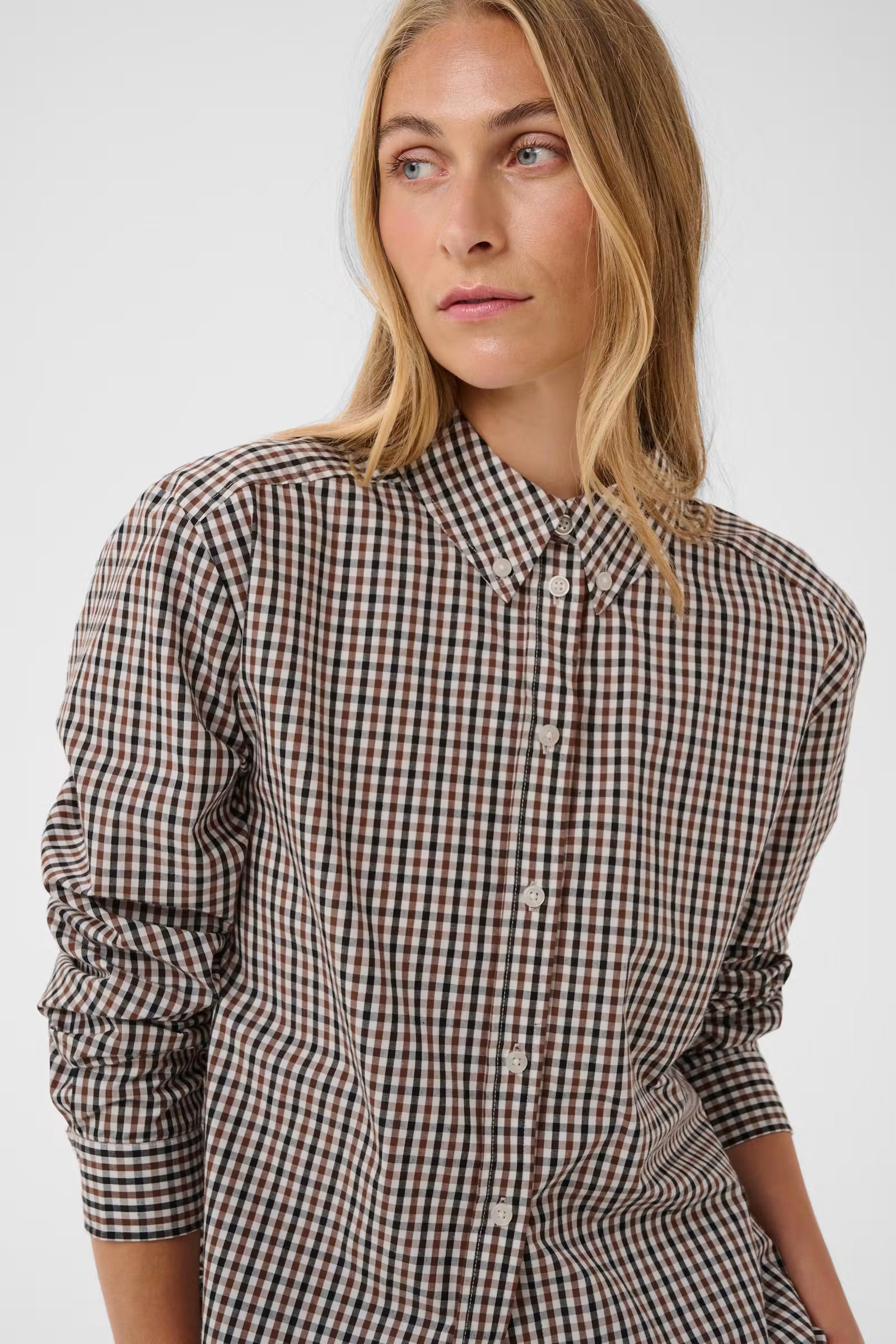 Part Two Chinette Downtown Brown Shirt