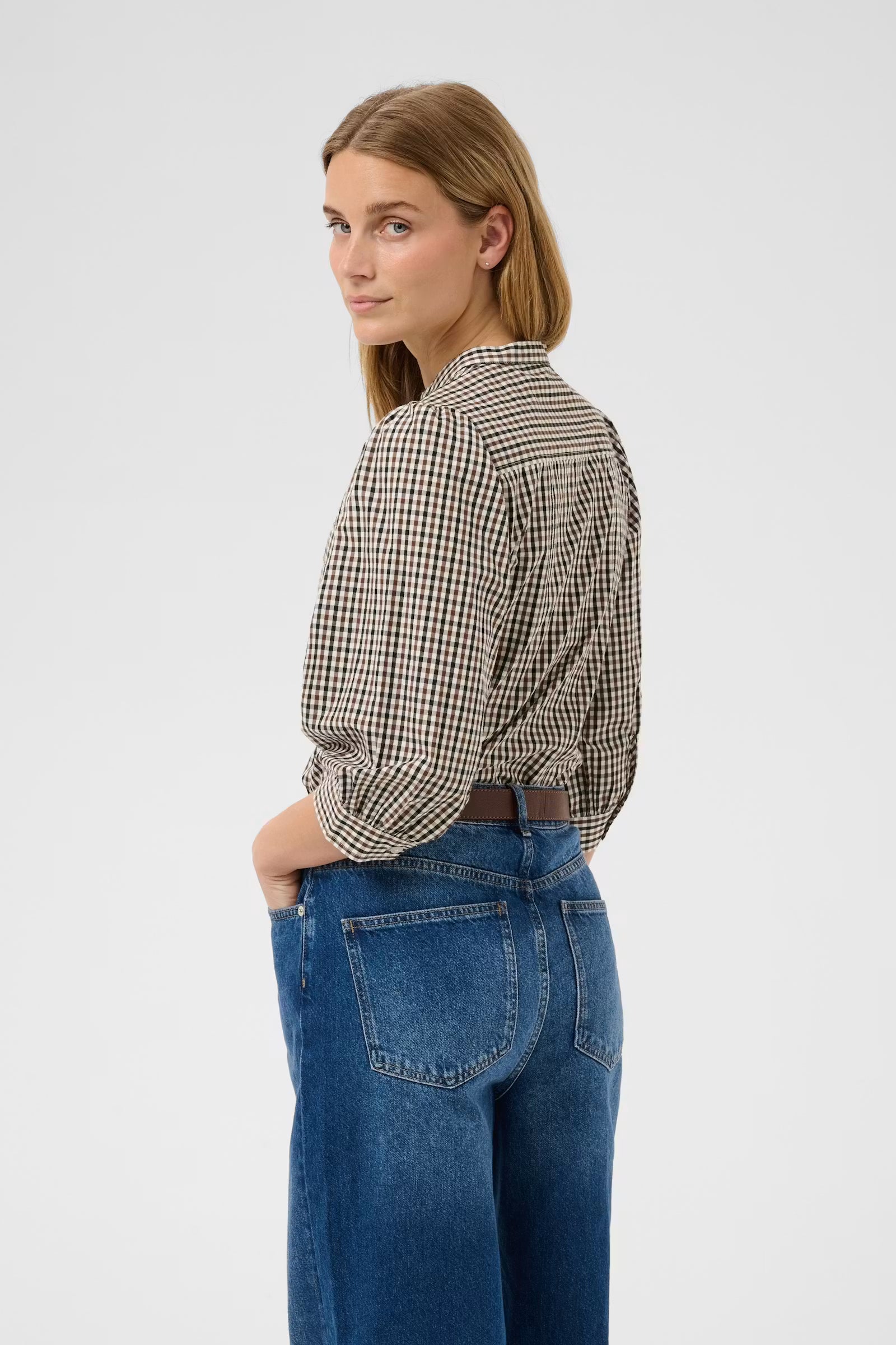Part Two Chinette Downtown Brown Shirt