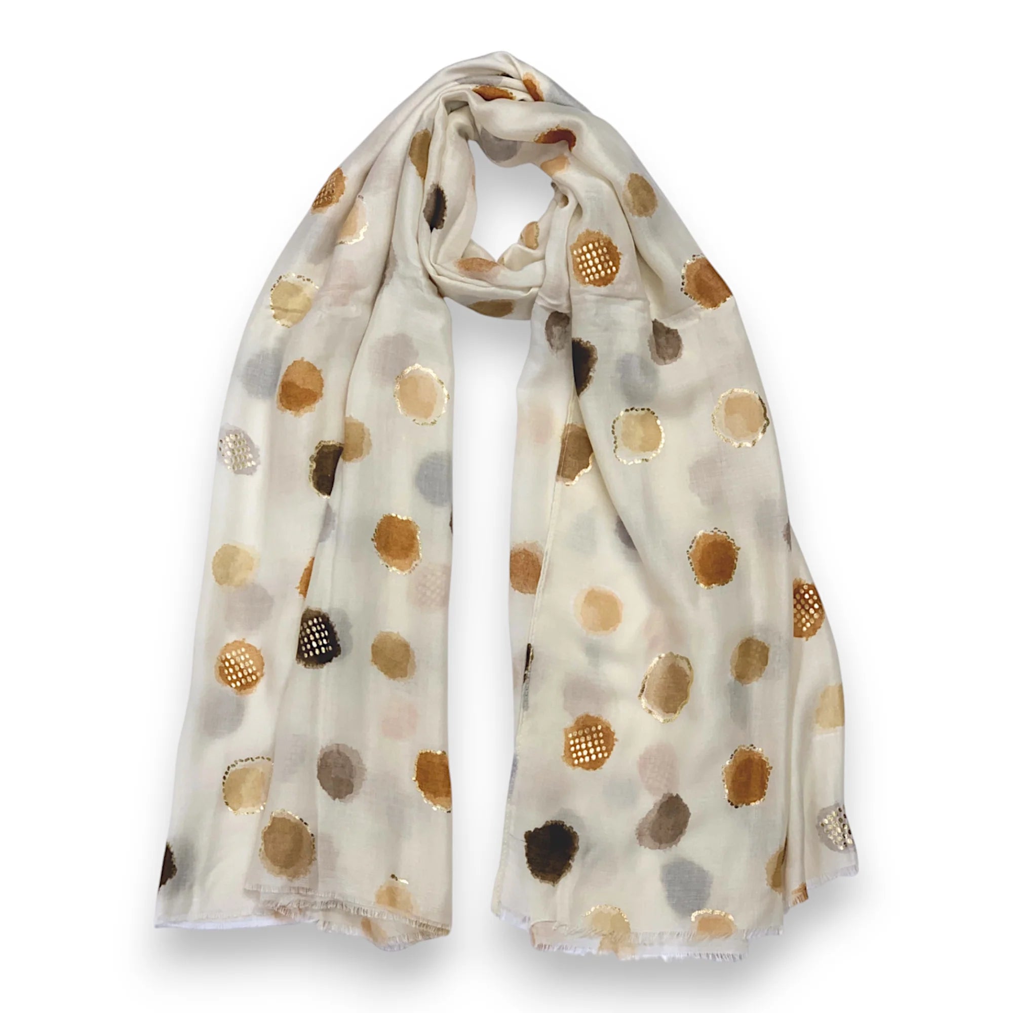 Precious Spring Spotty Scarf