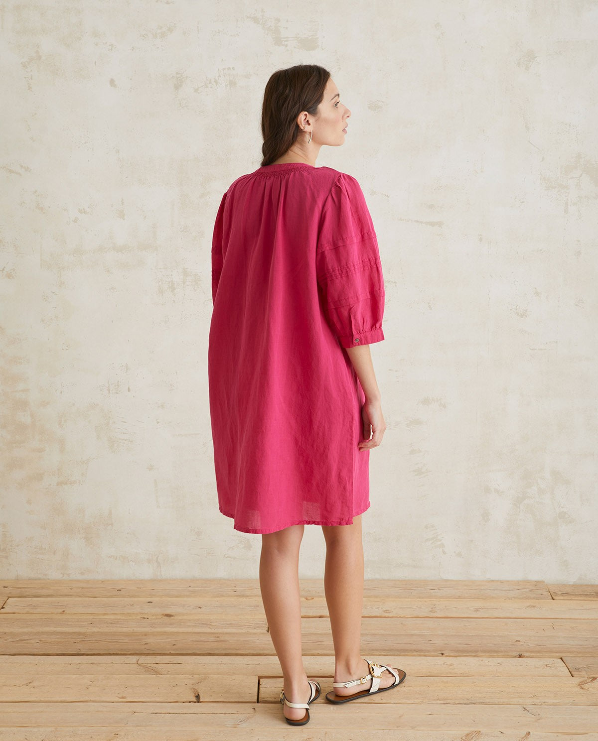 Yerse Reflects40 Fuchsia Dress