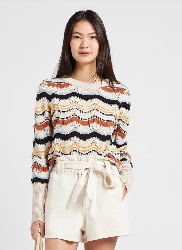 Suncoo Pherea Striped Sweater