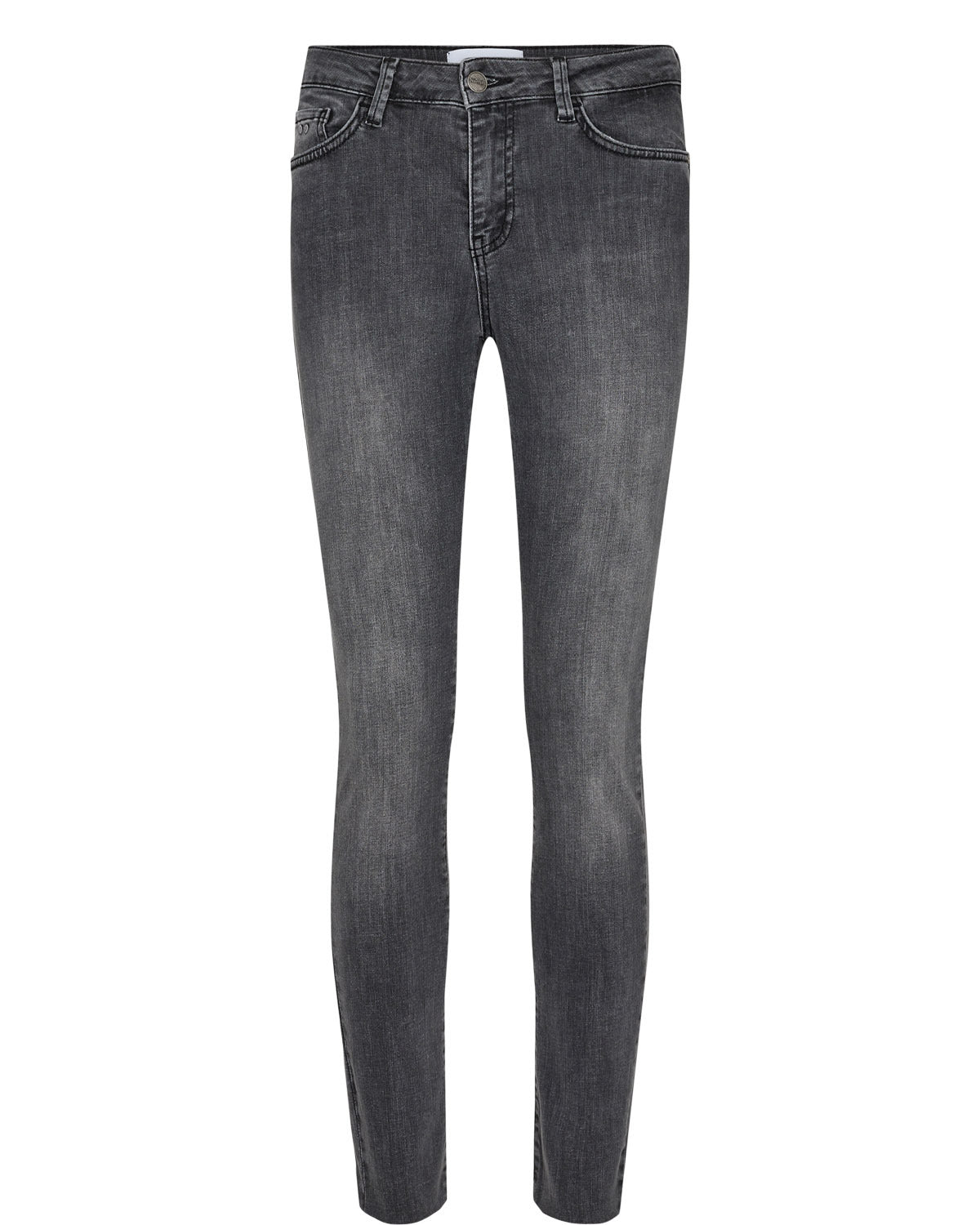 Numph Nusidney Skinny Jean in Dark Grey