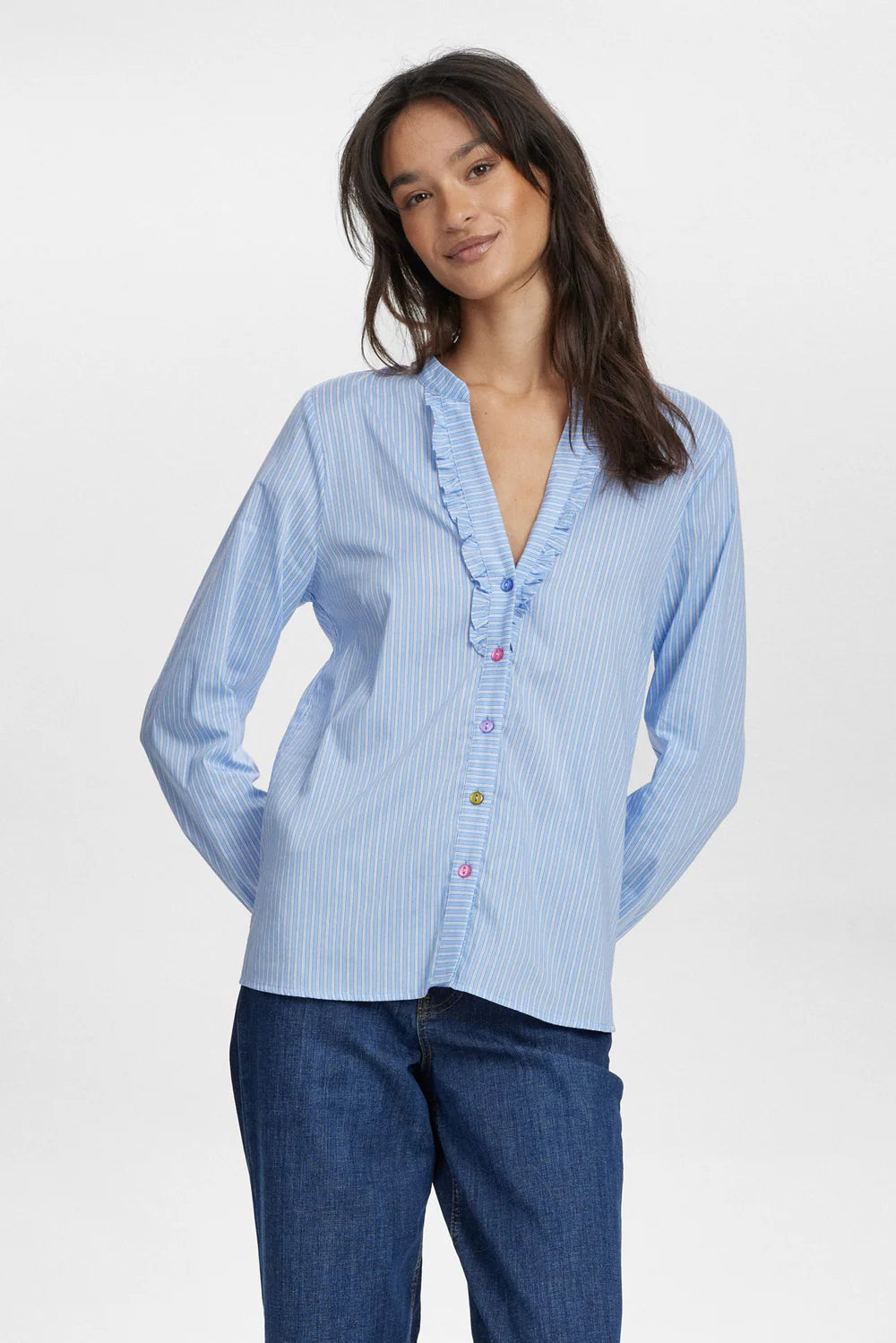 Numph Nufarrah Striped Shirt