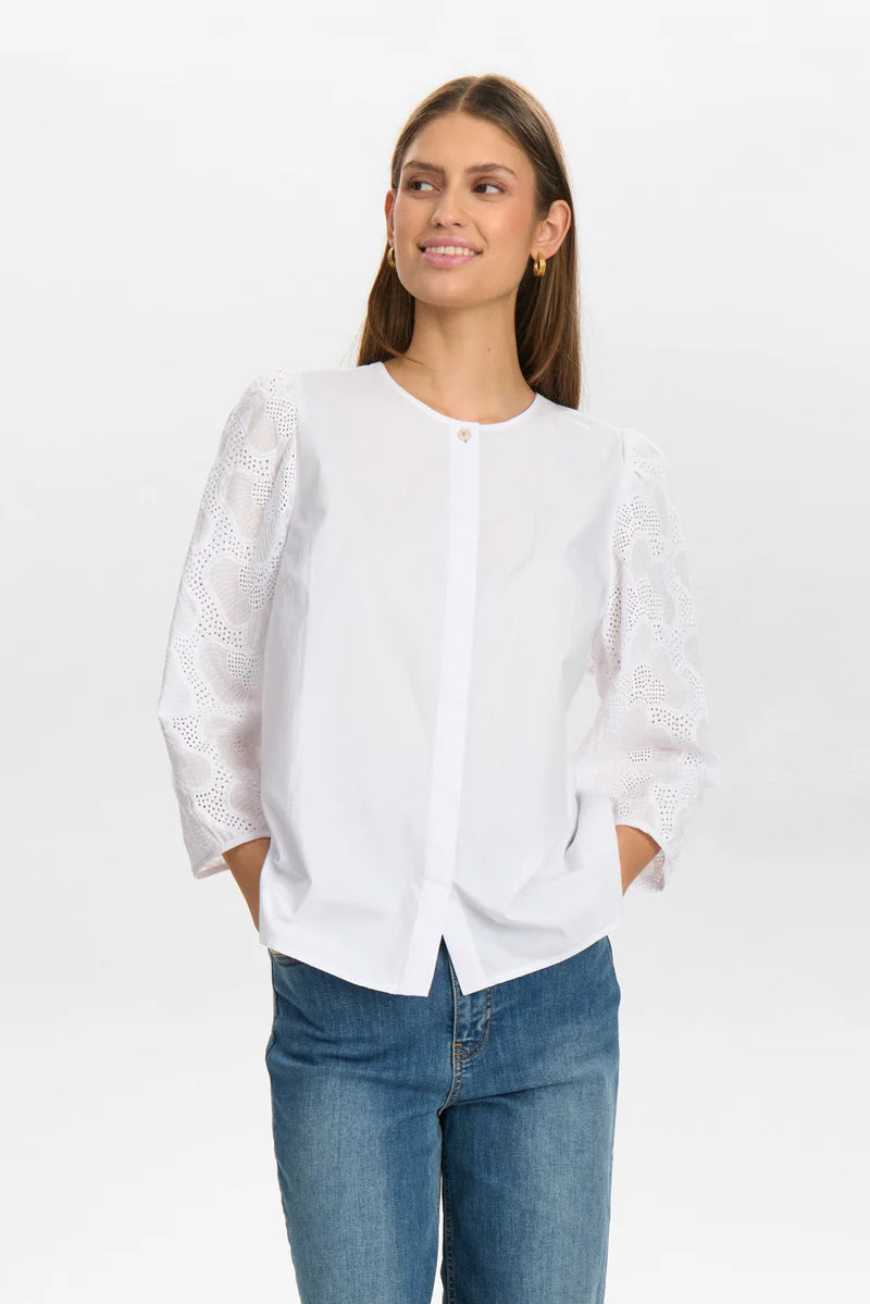 Numph Nuhensley White Shirt