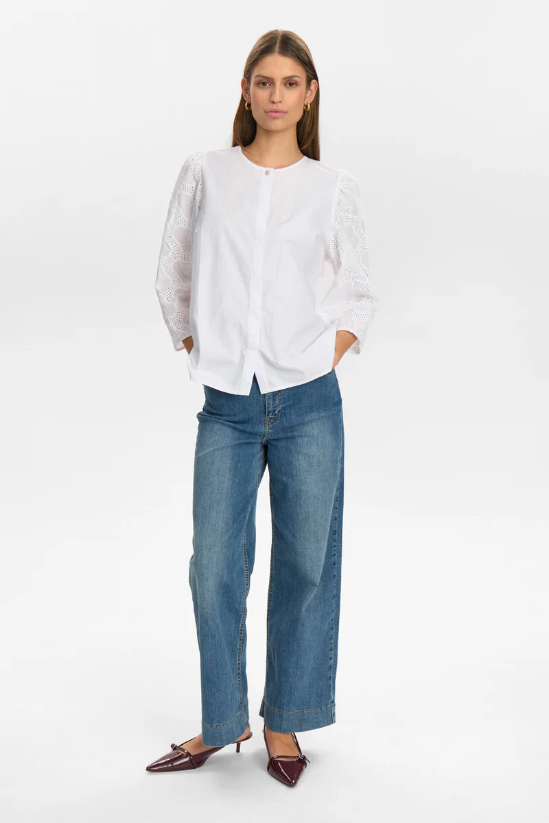 Numph Nuhensley White Shirt