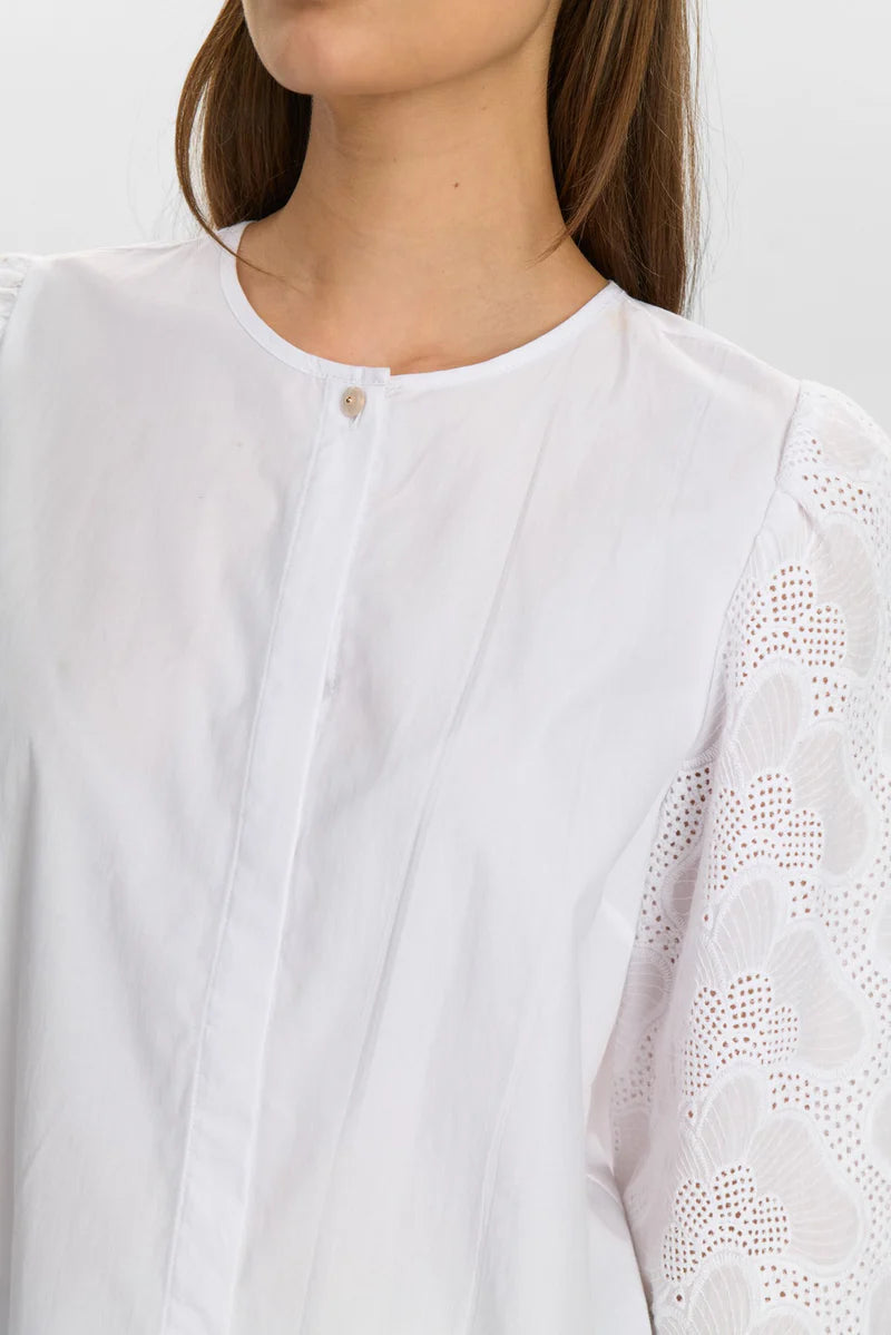 Numph Nuhensley White Shirt