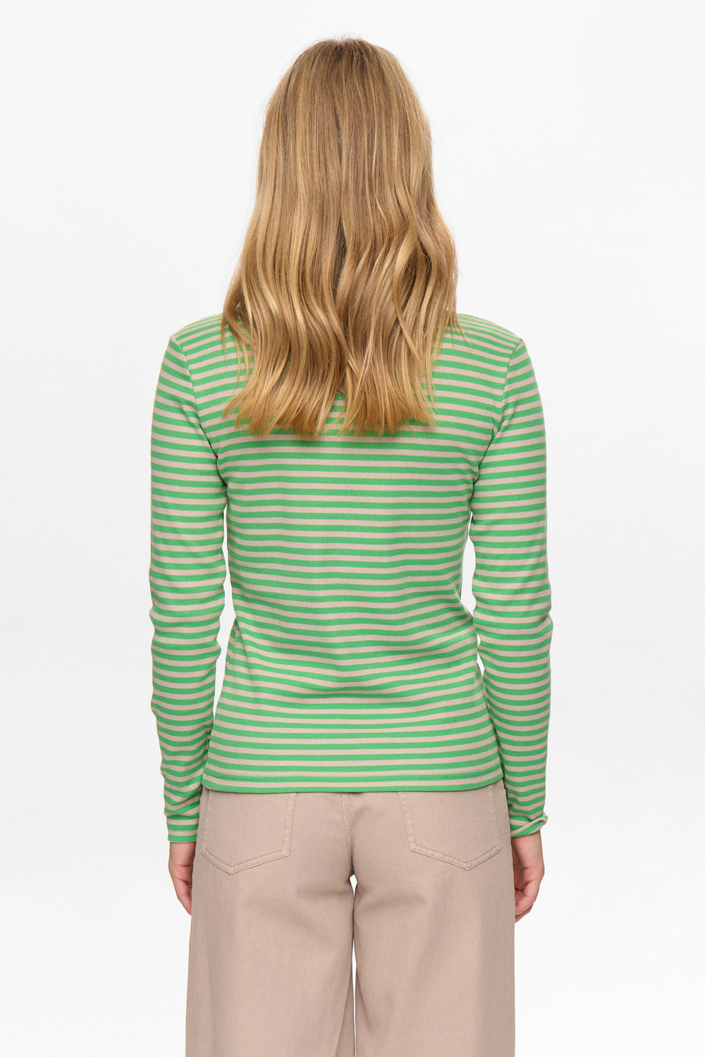Numph Numelany Green Top