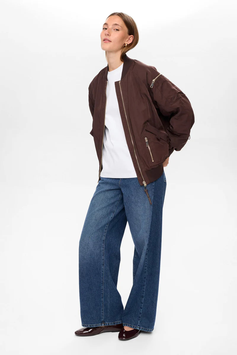 Numph Nuallie Coffee Jacket
