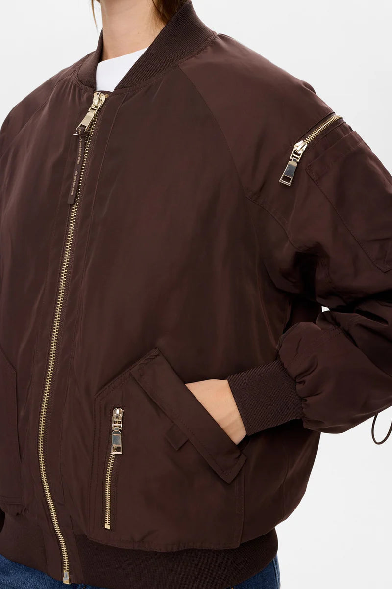 Numph Nuallie Coffee Jacket
