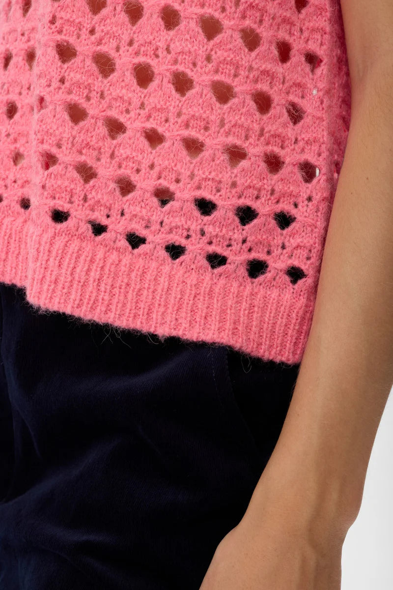 Numph Nulaya Pink Vest