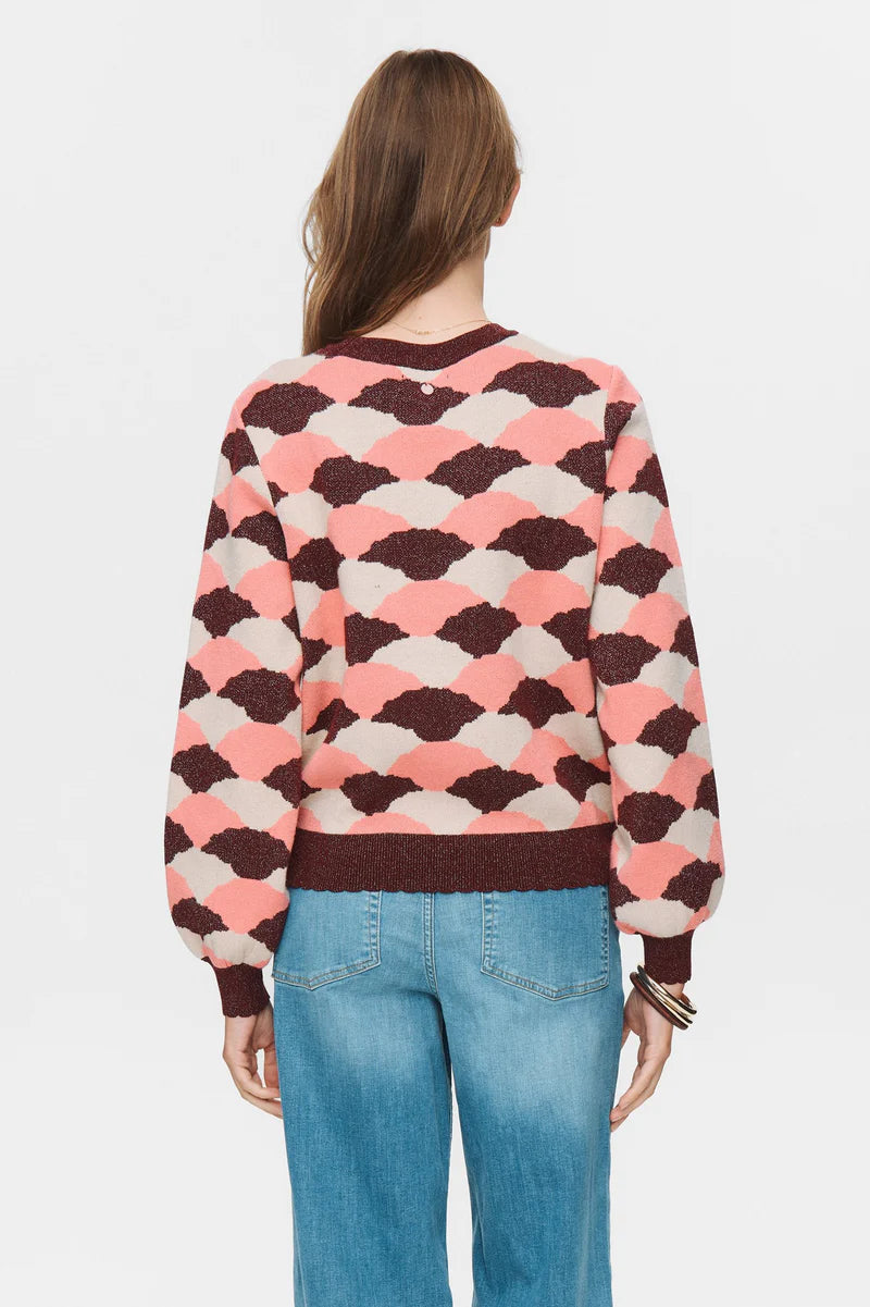 Numph Nulila Pink Pullover 