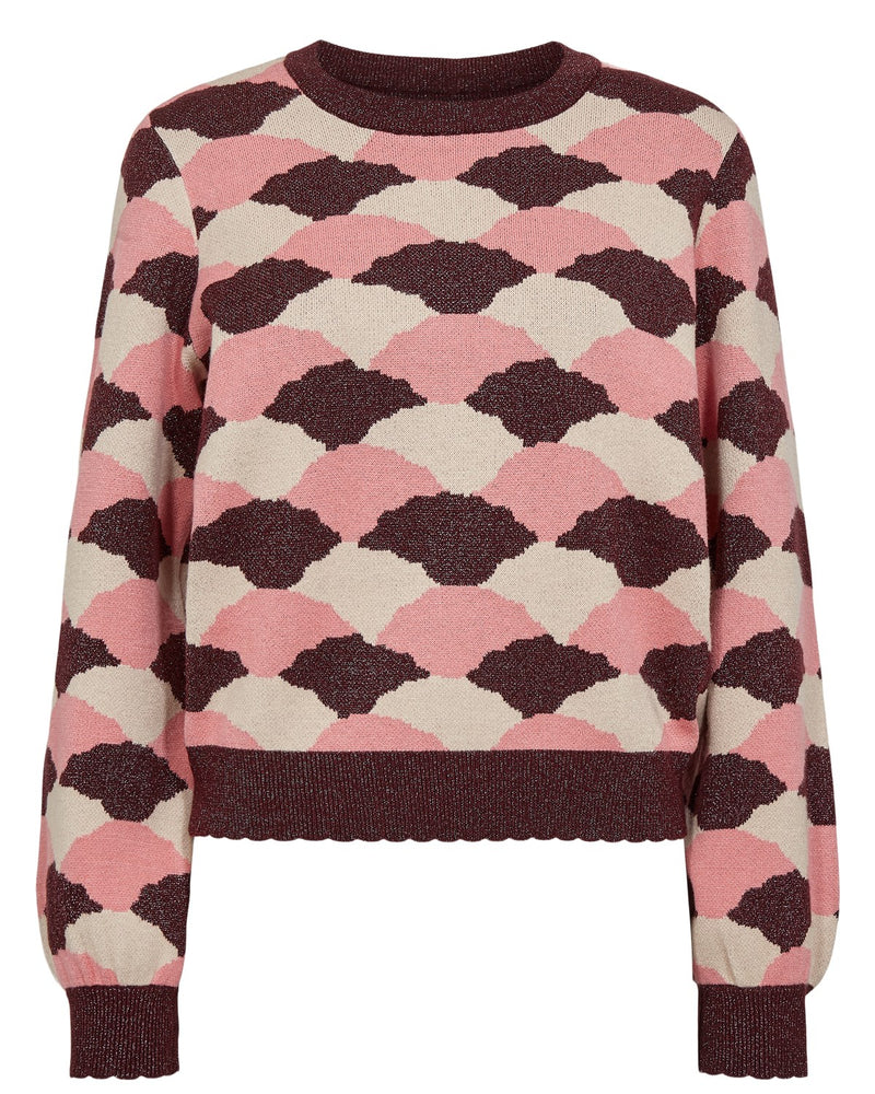 Numph Nulila Pink Pullover 