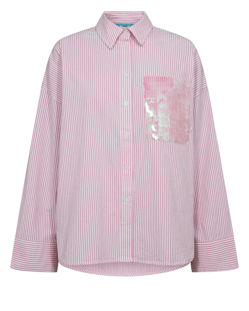 Numph Nudarmi Fuschsia Pink Shirt