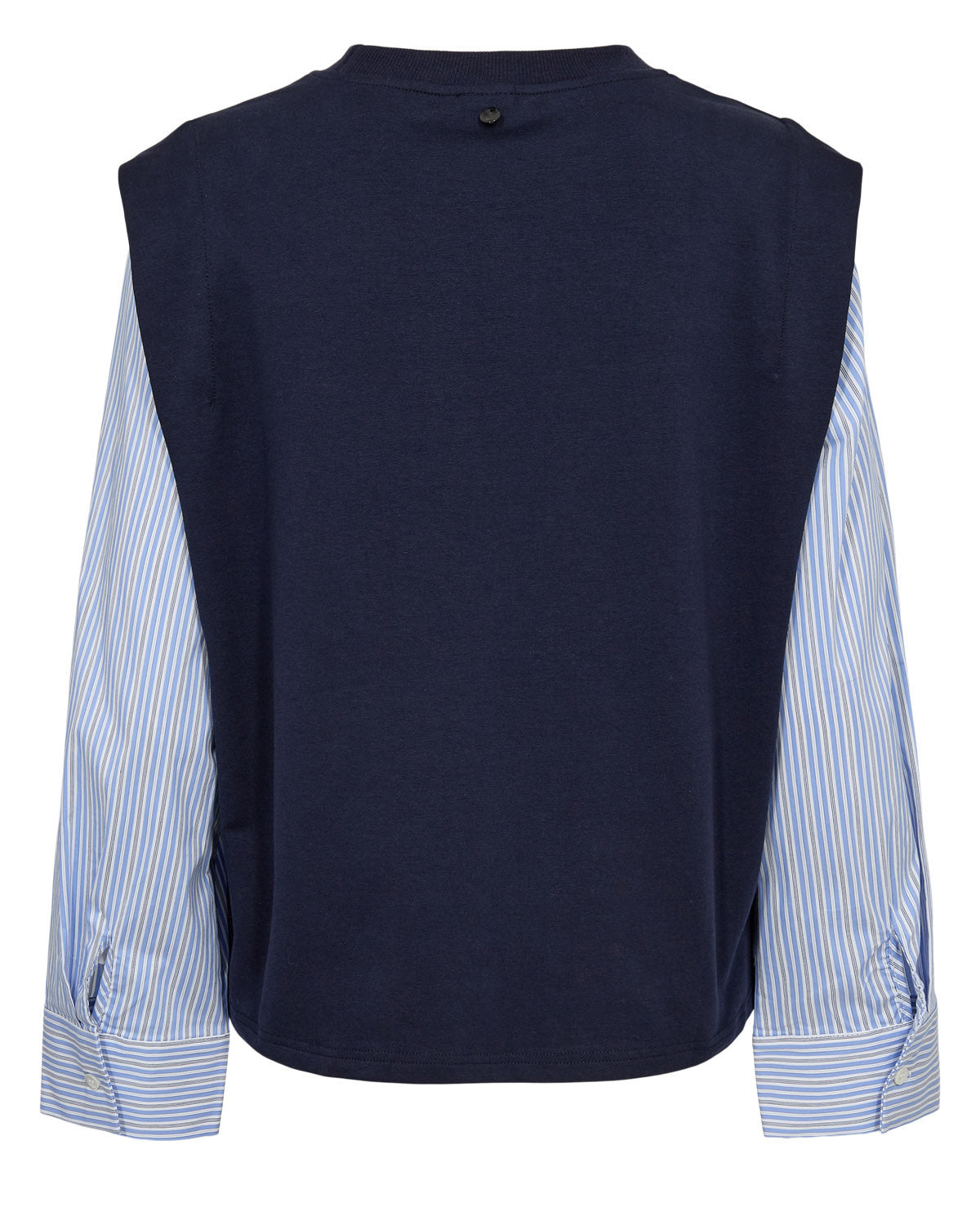 Numph Nusindi Navy Mix Blouse