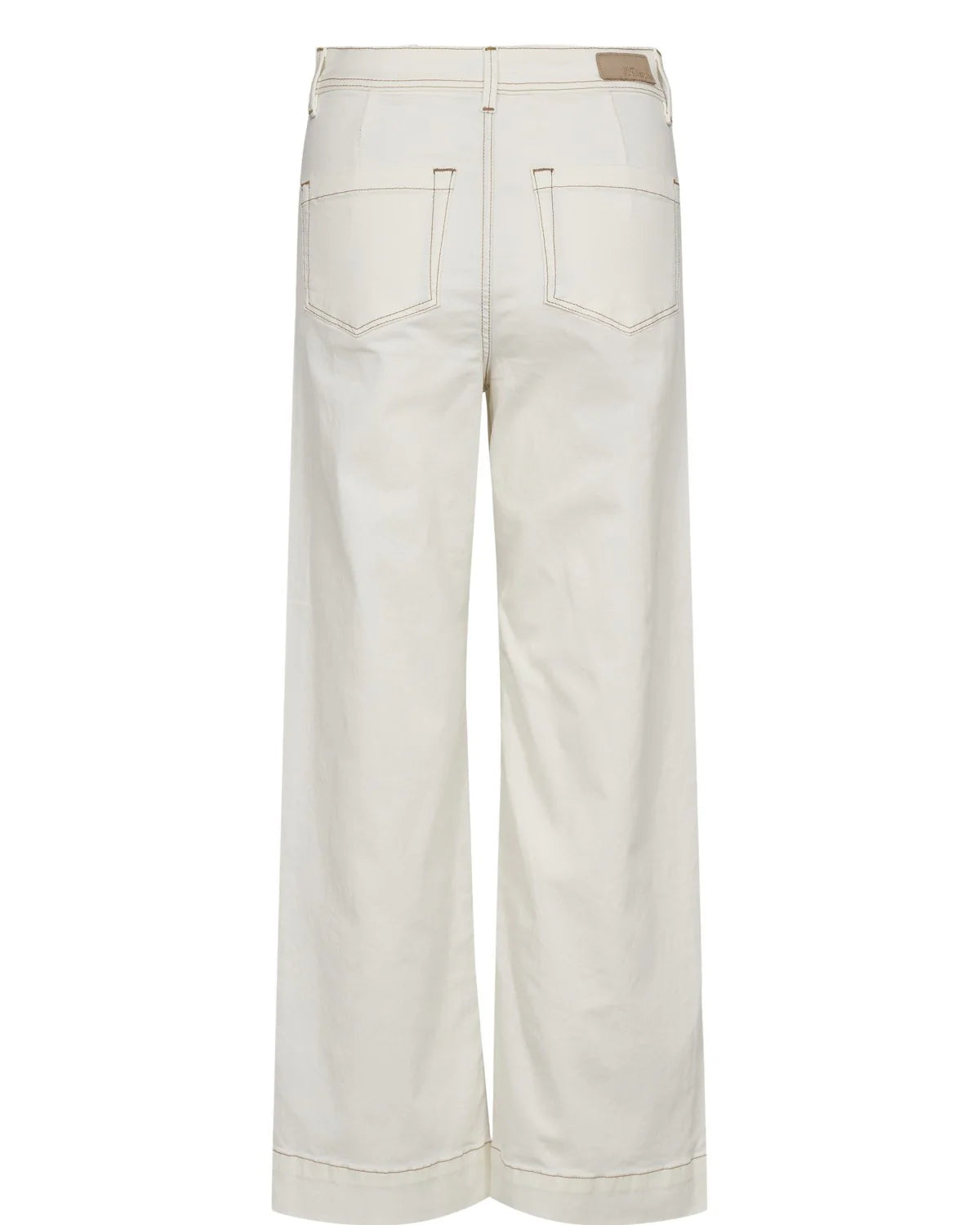 Numph Nuparisan Cropped Twill Trousers