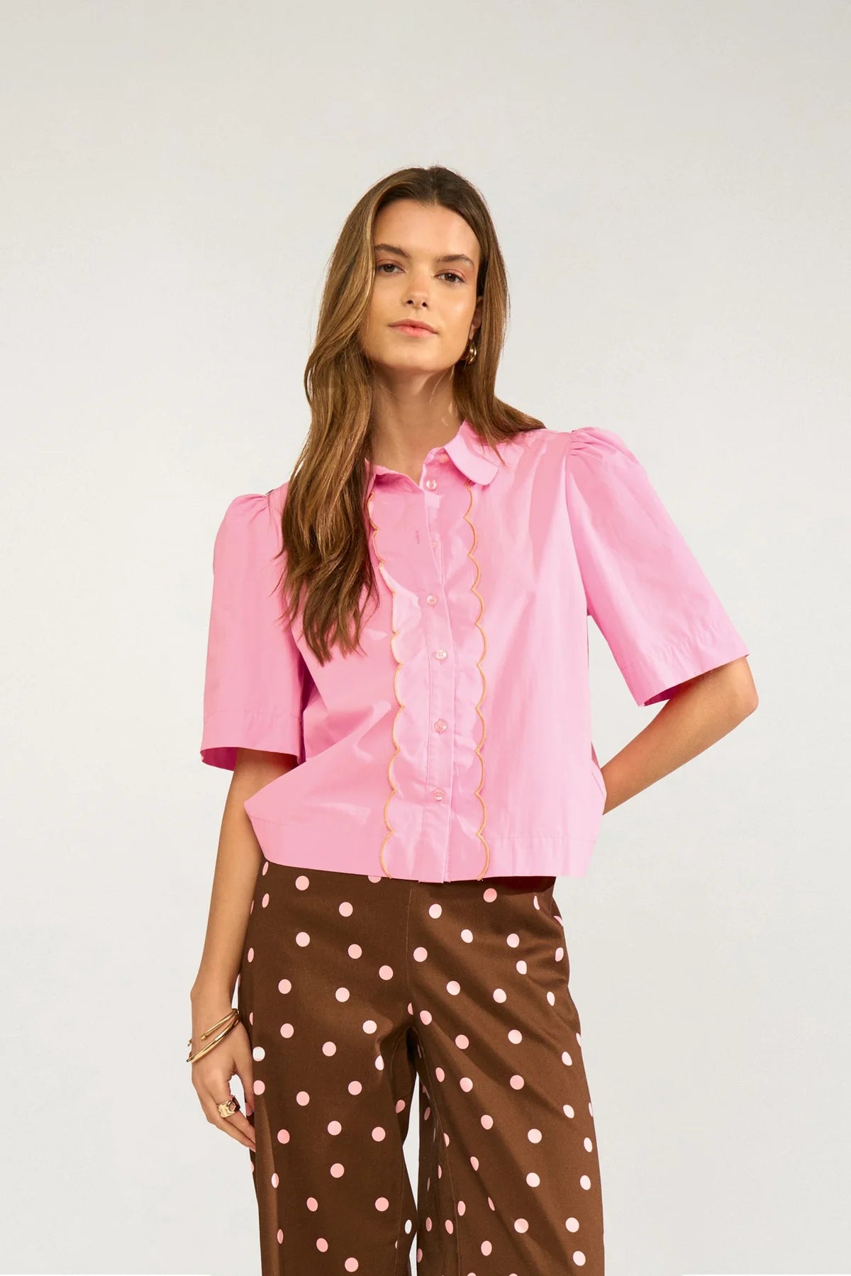 Numph Prism Pink Nussiena Shirt