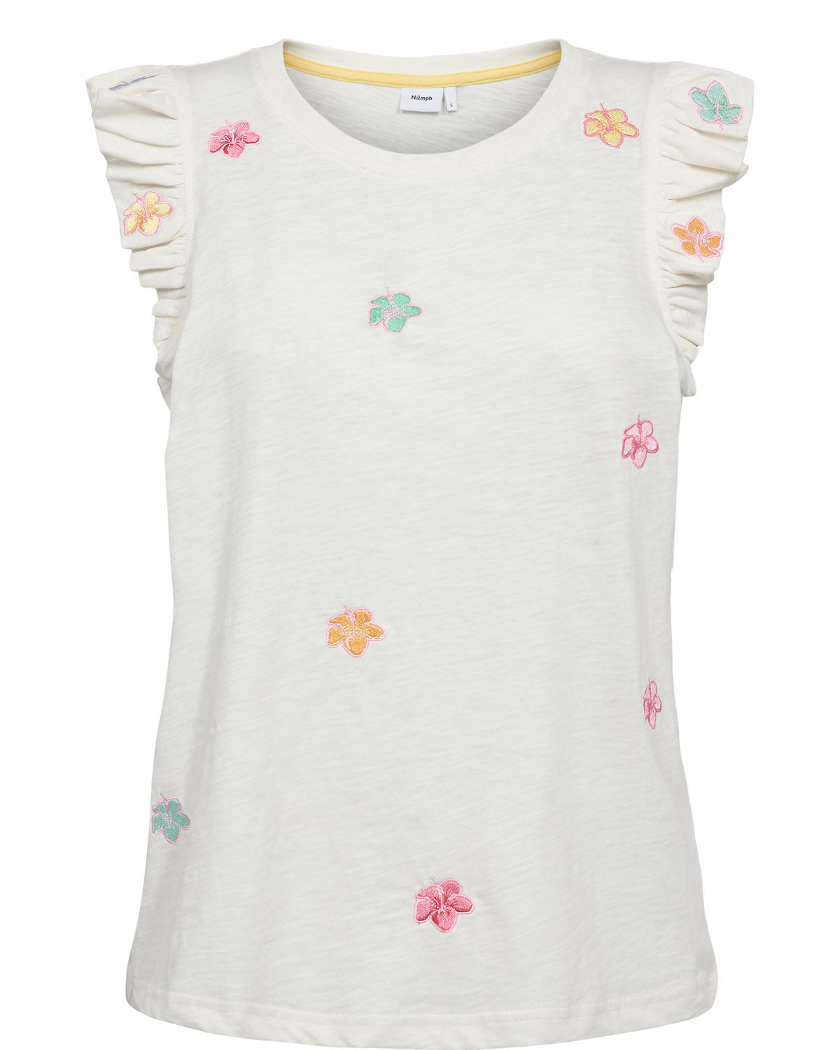 Numph Nunessa Cloud Dancer T-Shirt