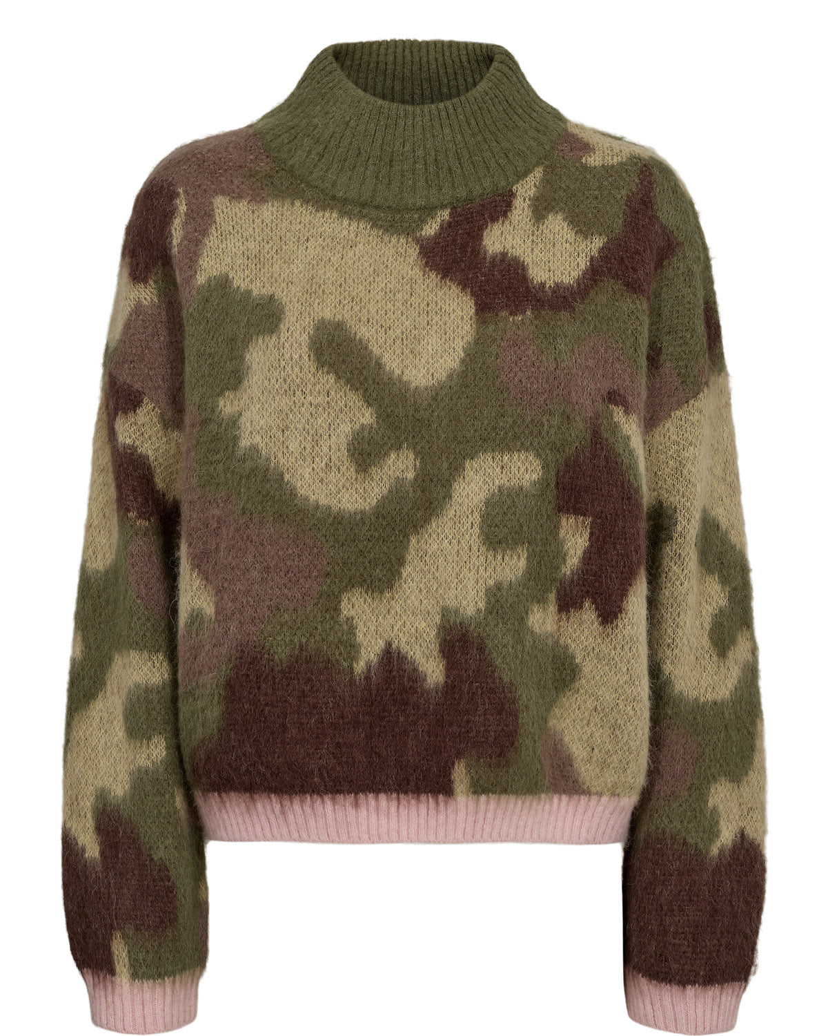 Numph Nucamu Green Pullover