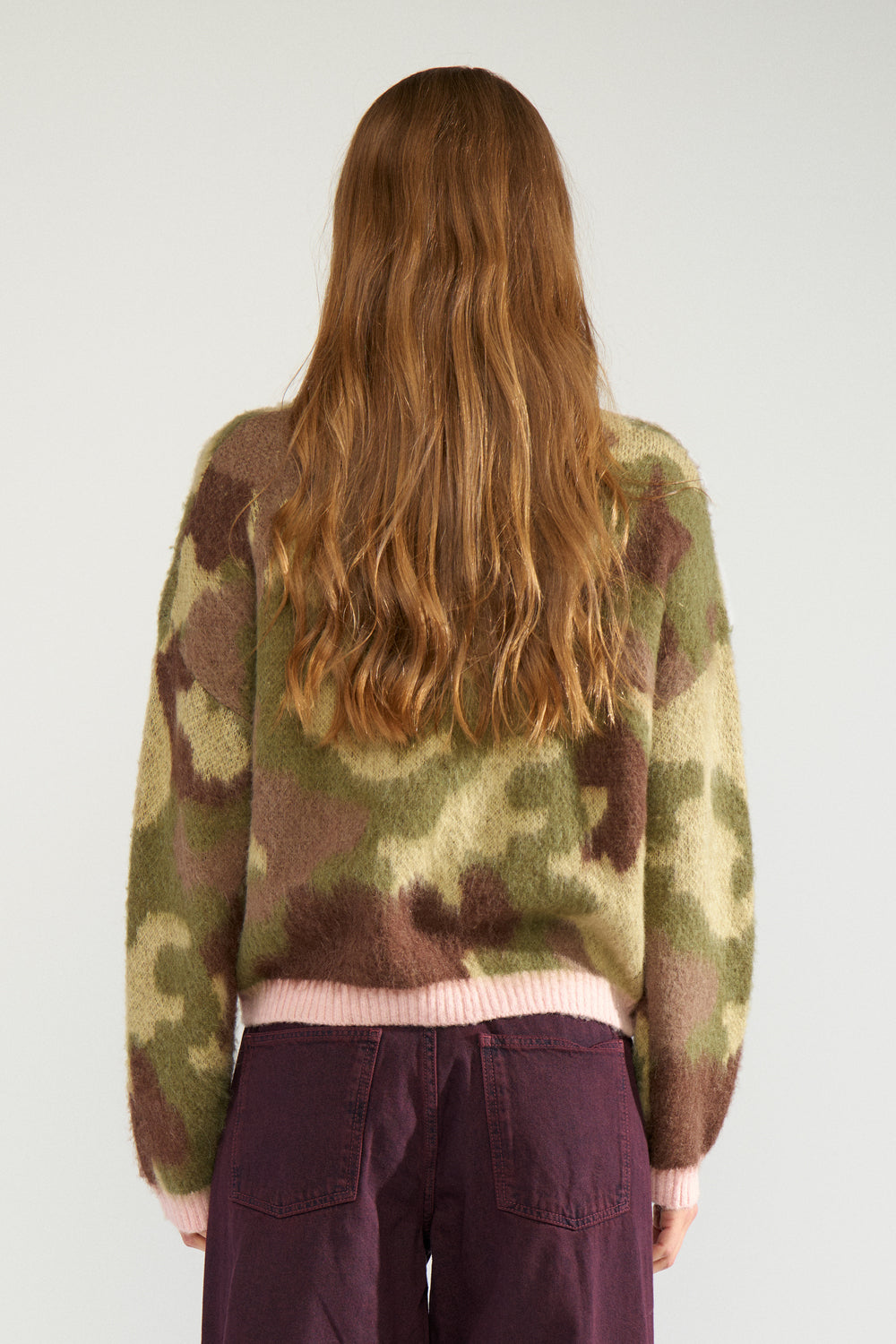 Numph Nucamu Green Pullover