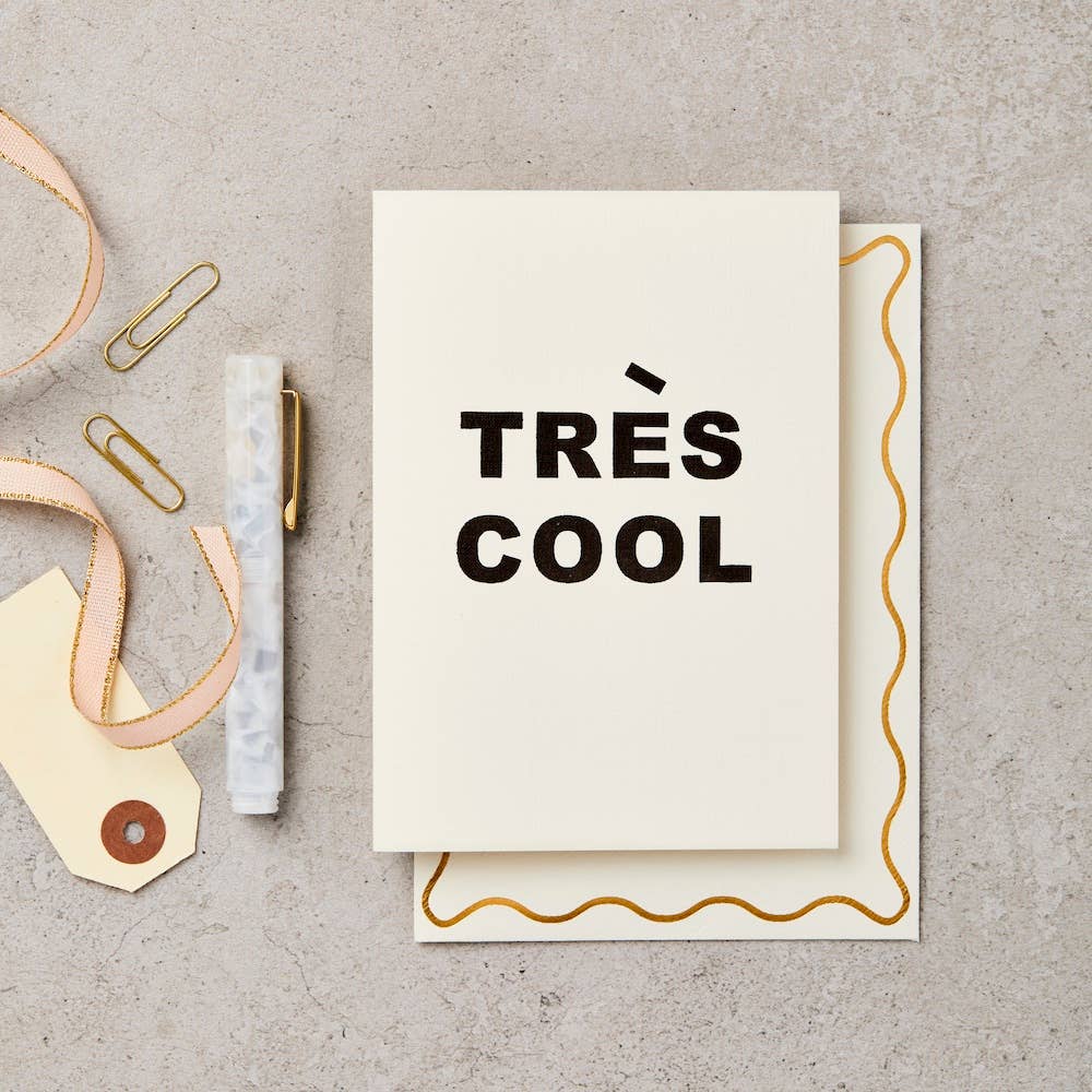 Katie Leamon Tres Cool Greeting Card