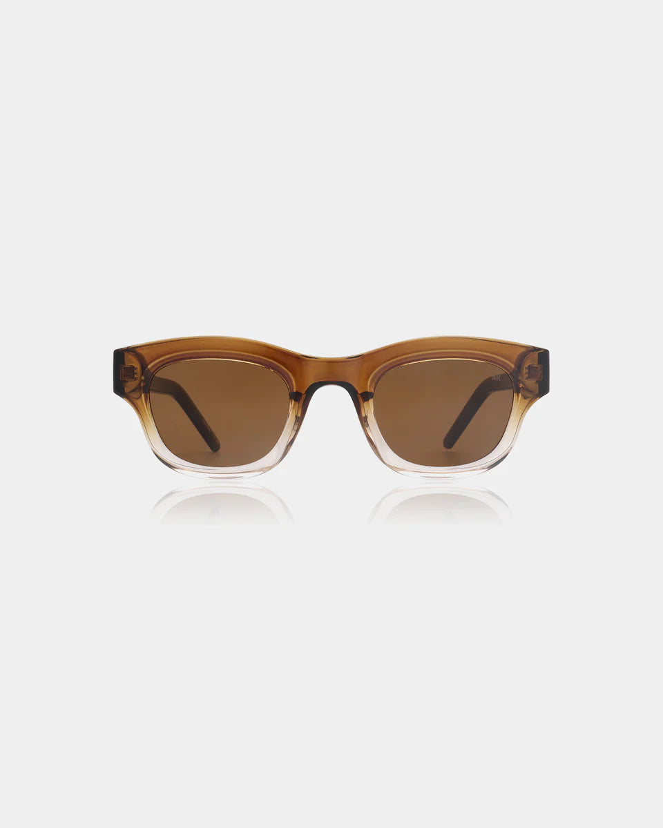 A.Kjaerbede Lilly Smoke Champagne Sunglasses 