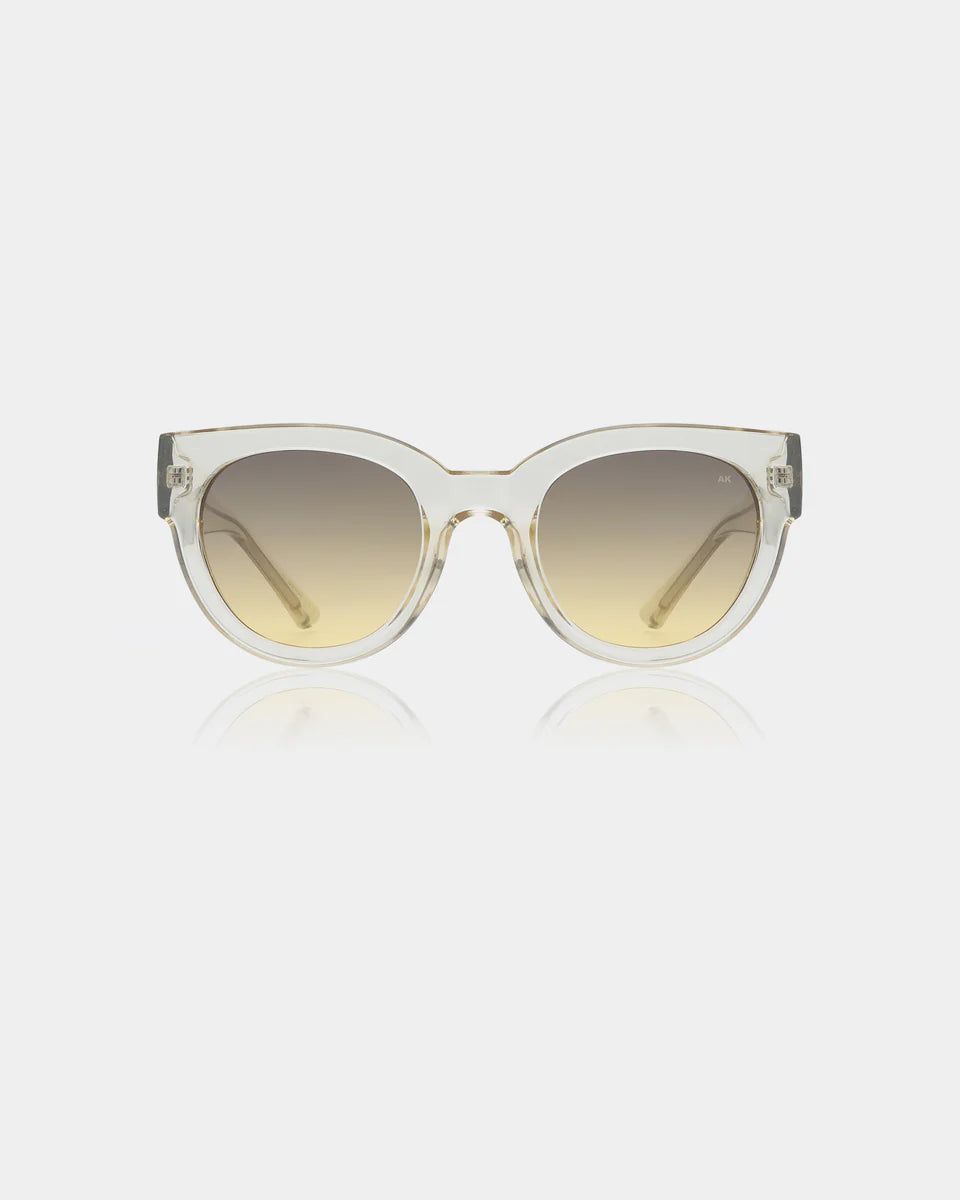 A.Kjaerbede Lilly Ecru Transparent Sunglasses