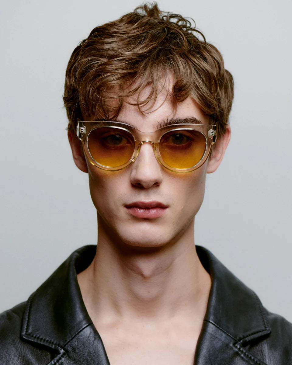 A.Kjaerbede Lilly Ecru Transparent Sunglasses