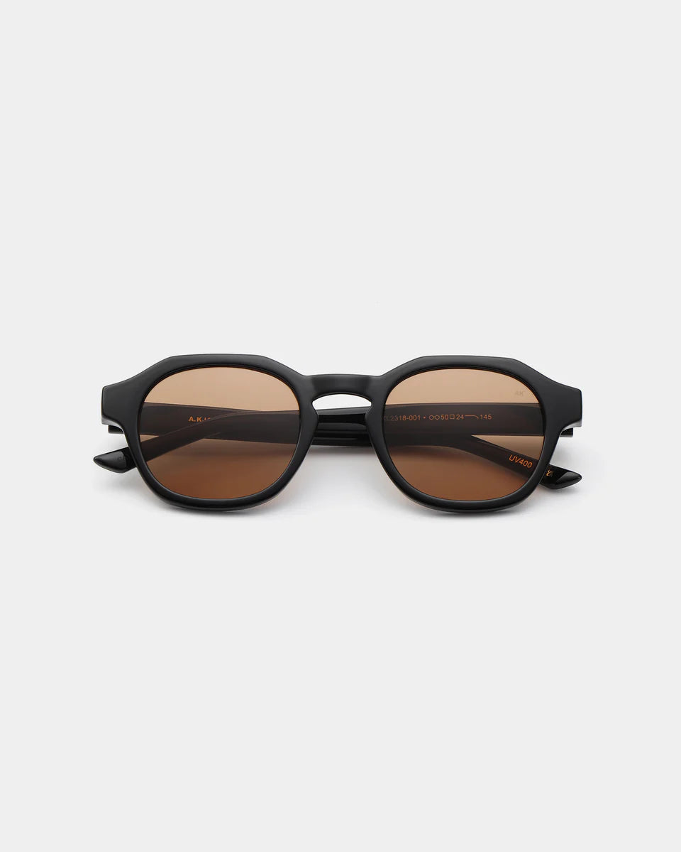 A.Kjaerbede Zan Black Sunglasses