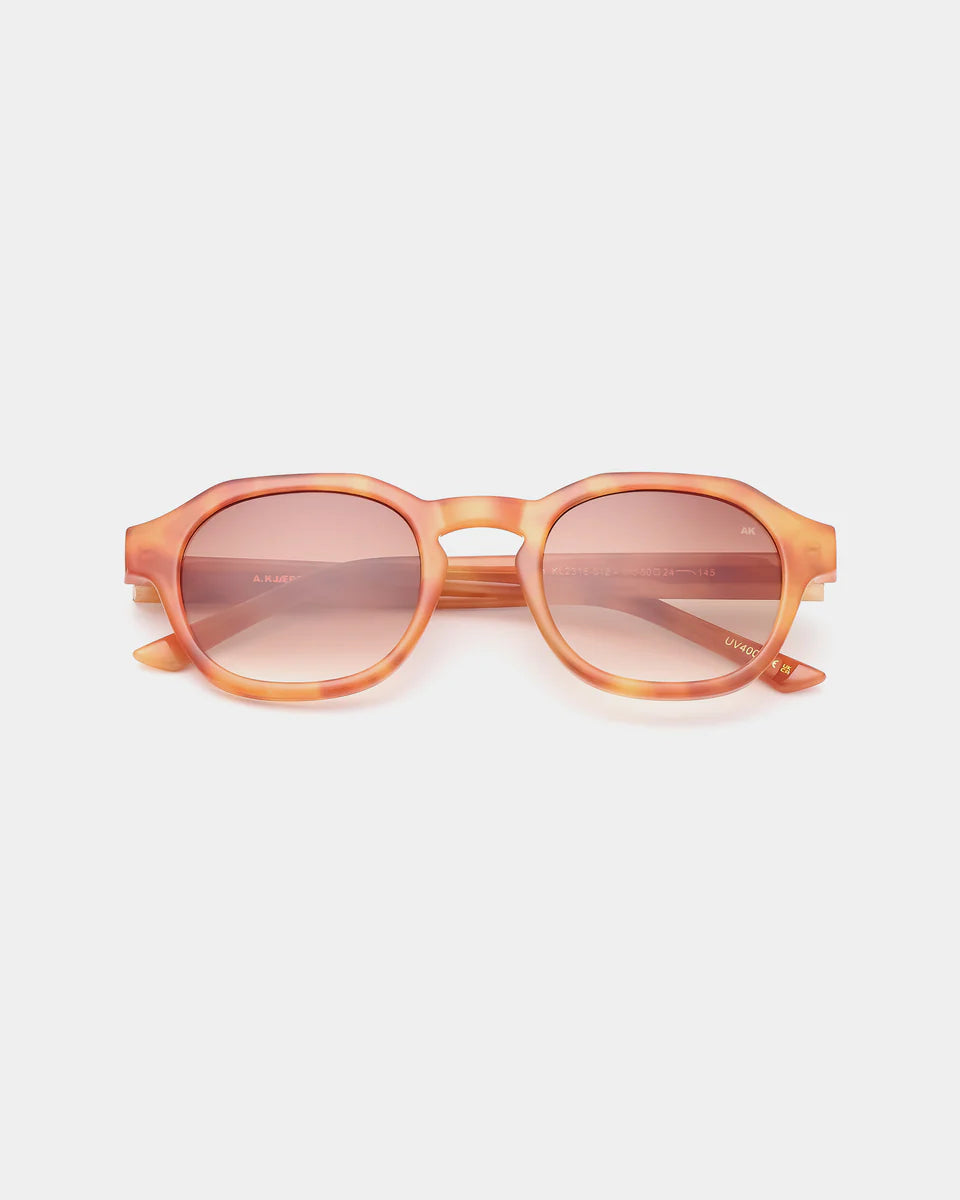 A.Kjaerbede Zan Burnt Amber Sunglasses