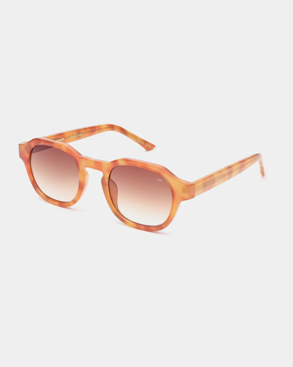 A.Kjaerbede Zan Burnt Amber Sunglasses