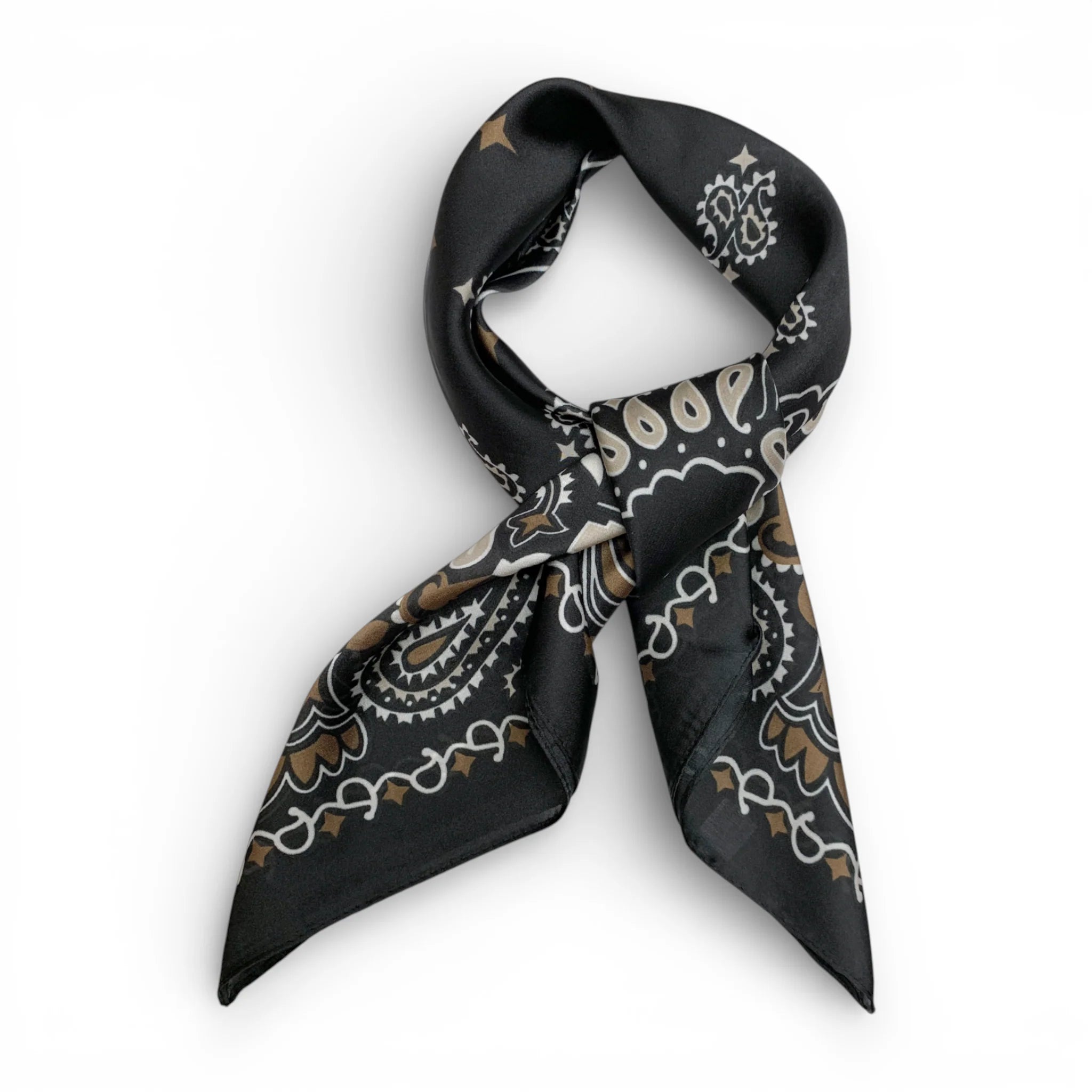 Precious Bandana Square Silk Touch Scarf