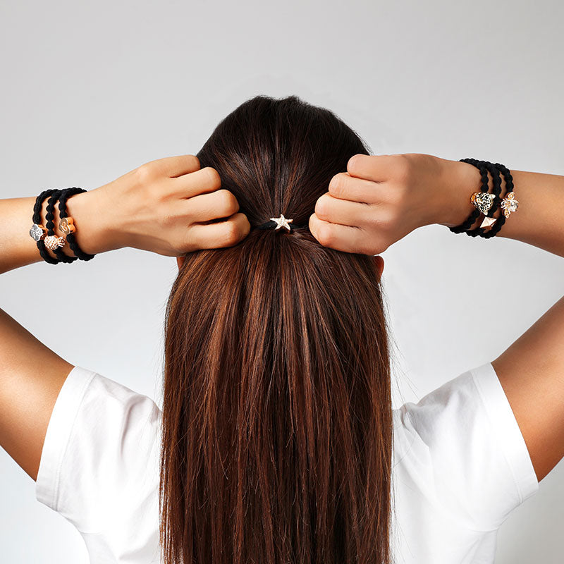 By Eloise Bling Bee Black Hair Band