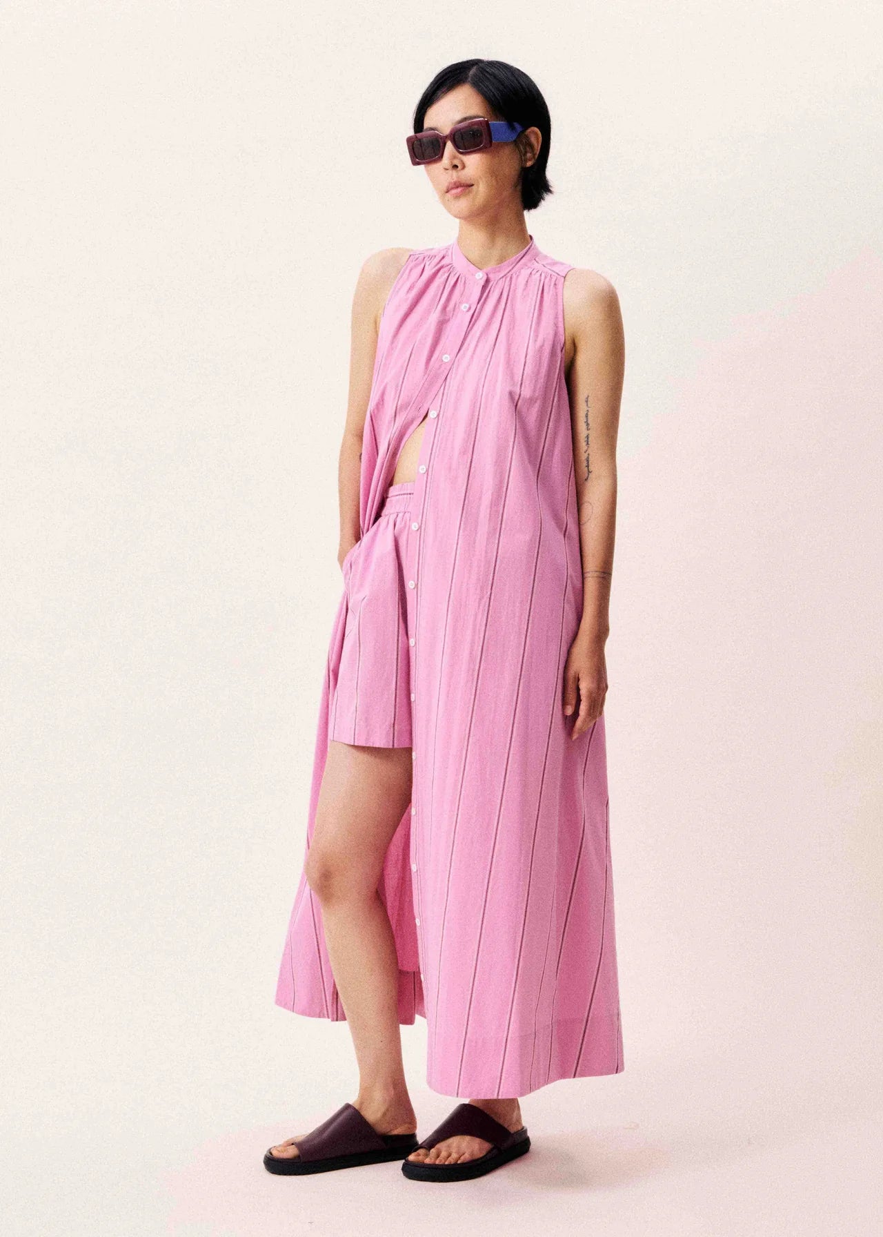FRNCH Teahupoo Violine Dress