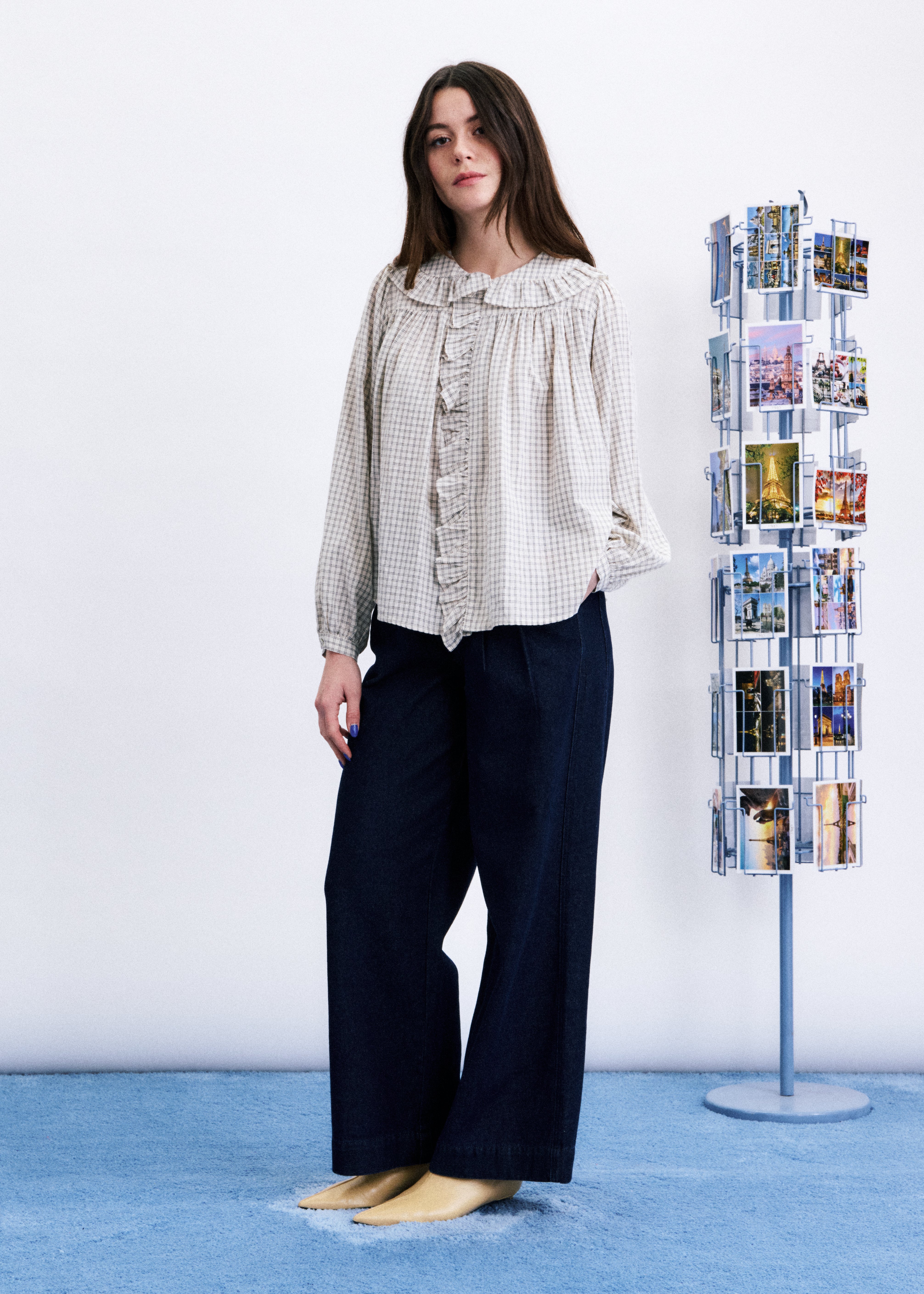 Frnch Dorset White Blouse