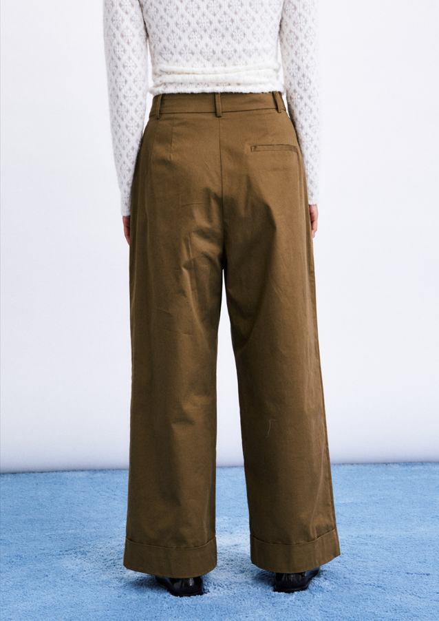 Frnch Norfolk Brown Trousers